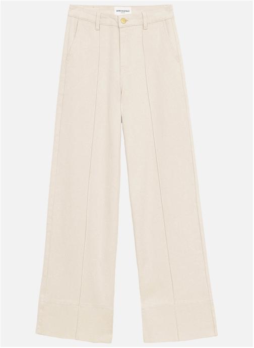 La Petite Etoile Jeans droit Pantalon - PAOLA - 05-naturel femme beige