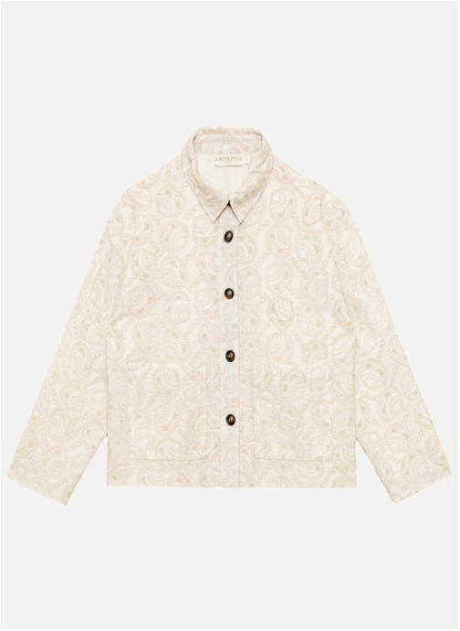 La Petite Etoile Vestes Veste - VIRGINIE - 20-bleu Dot femme beige