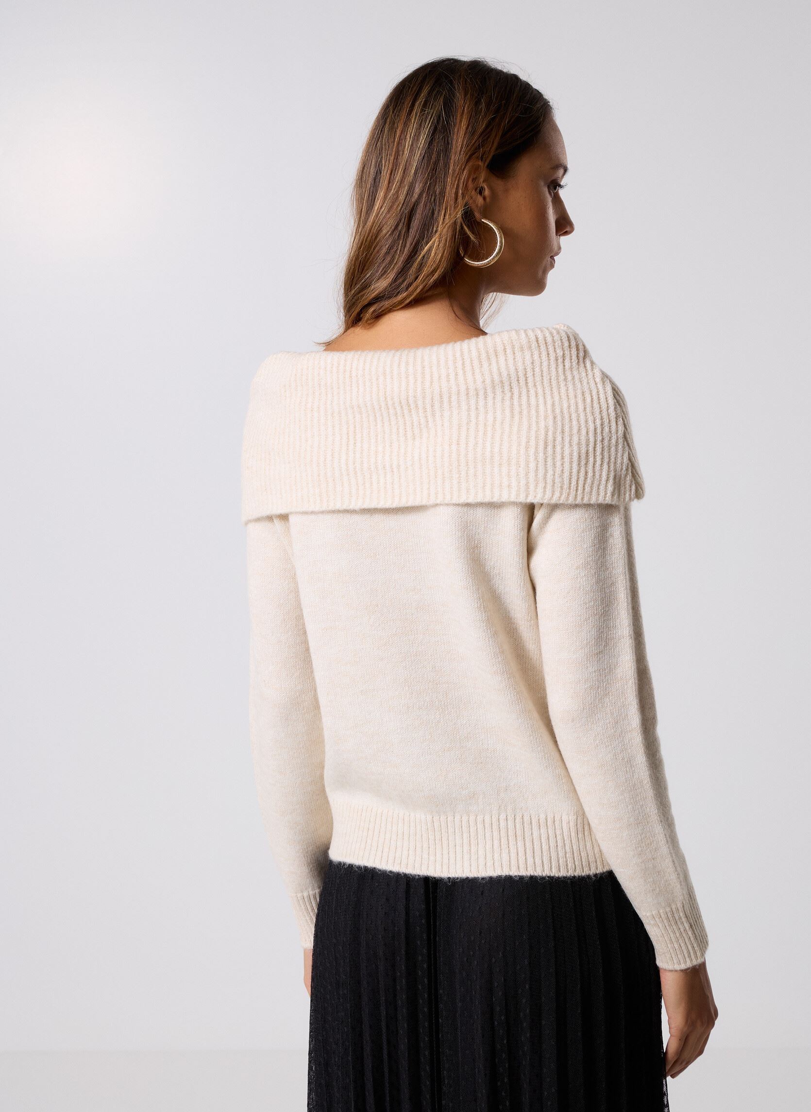 Pulls MONBARDOT femme beige MADE BY Pulls MONBARDOT femme beige BEIGE CHINE