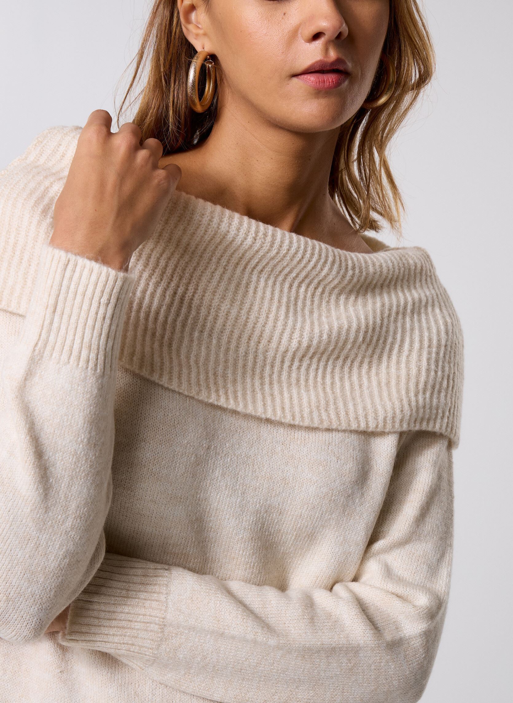 Pulls MONBARDOT femme beige MADE BY Pulls MONBARDOT femme beige BEIGE CHINE