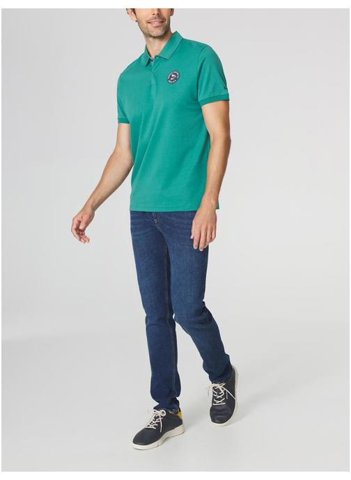 TBS Polos Polo manches courtes VOLDAPOL ARCTIQUE homme vert