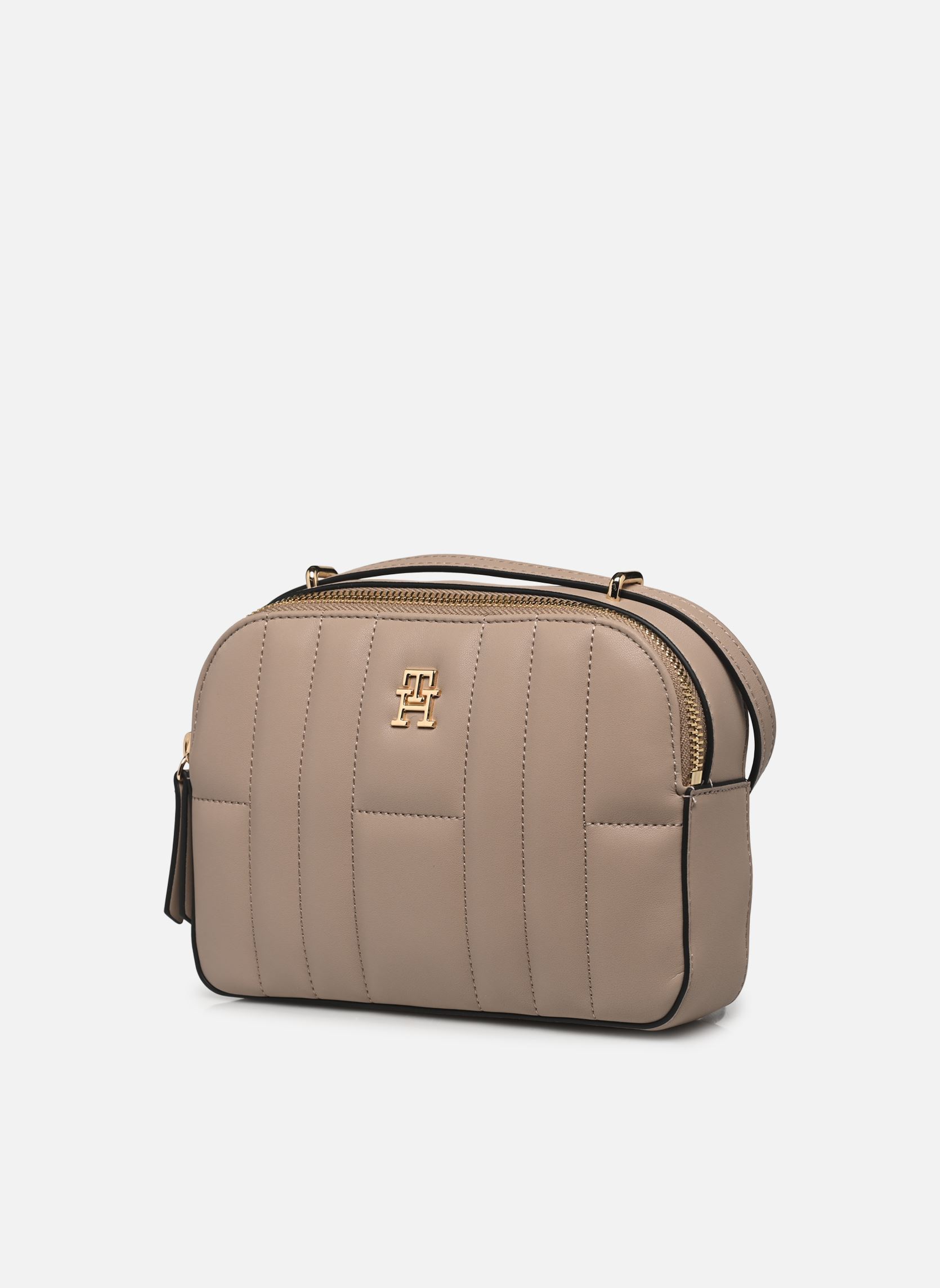 Borse a tracolla TH FEMININE CONV CAM donna beige Tommy Hilfiger Borse a tracolla TH FEMININE CONV CAM donna beige COASTAL TAUPE