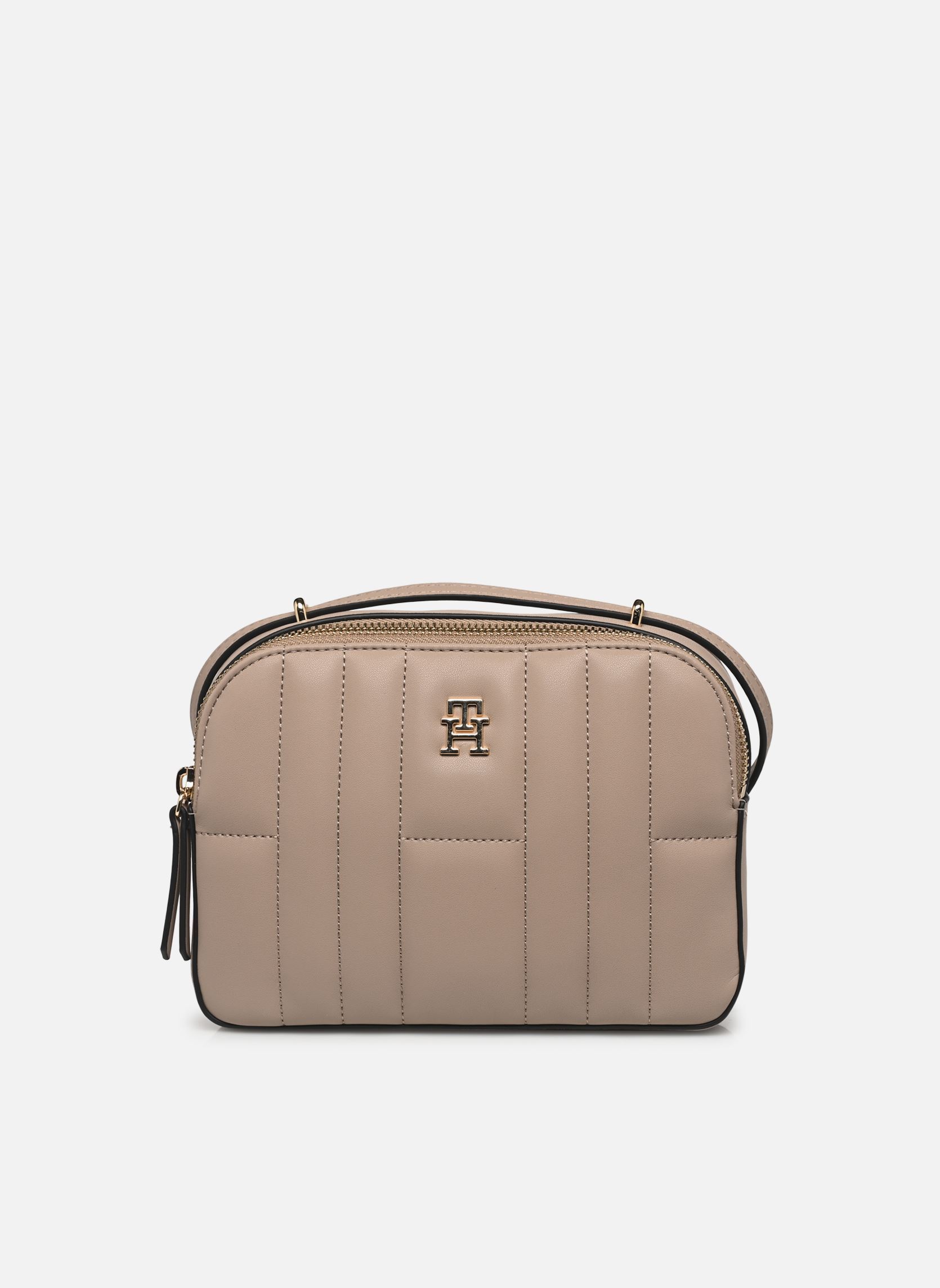 Borse a tracolla TH FEMININE CONV CAM donna beige Tommy Hilfiger Borse a tracolla TH FEMININE CONV CAM donna beige COASTAL TAUPE