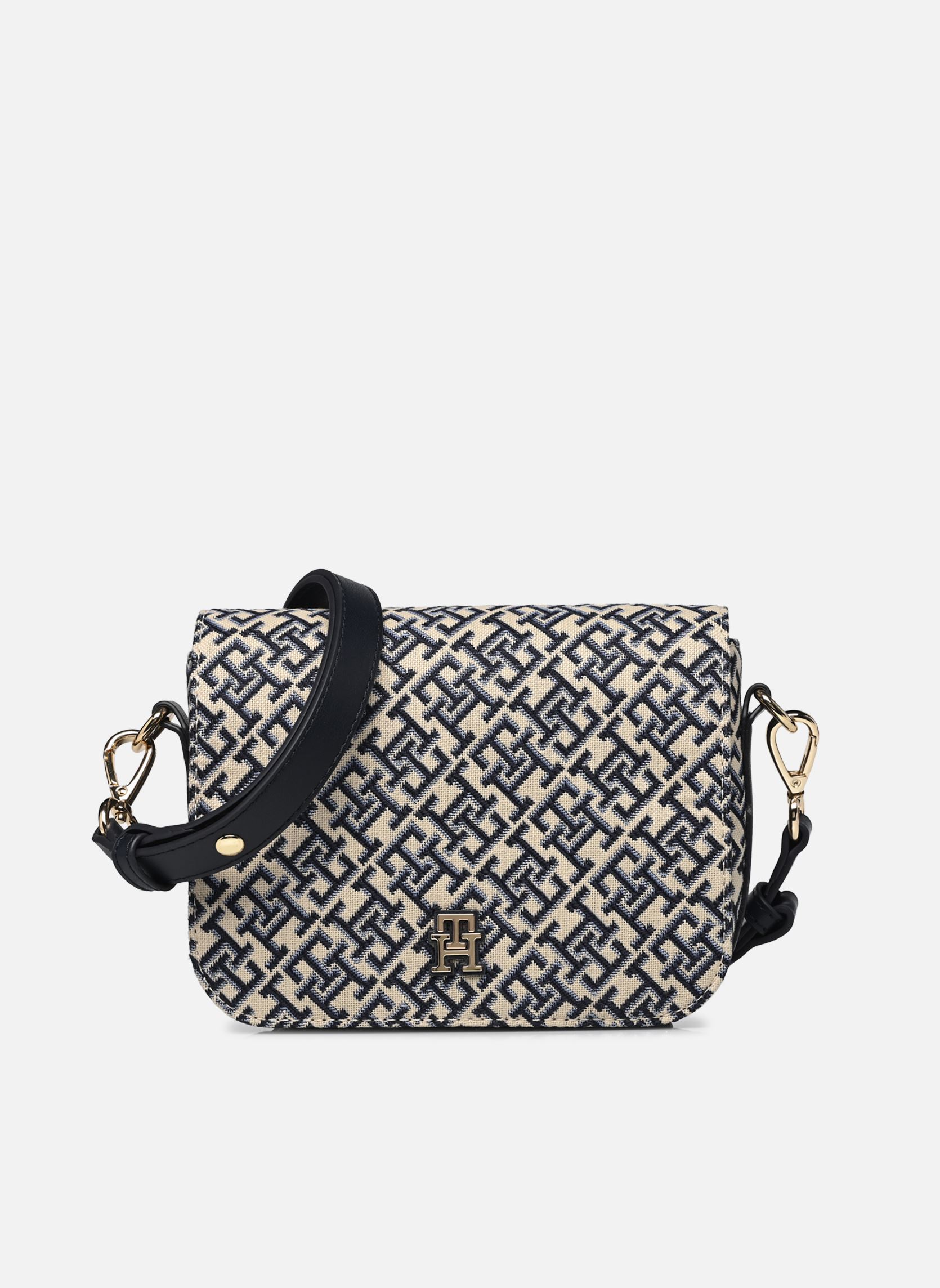 Sacs à main Tommy Hilfiger TH JACQUARD FLAP CRO pour Sacs