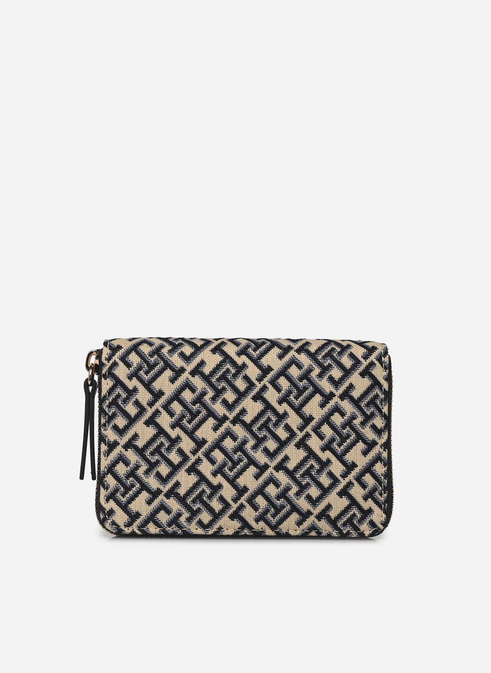 Porte-monnaies TH JACQUARD MED ZA femme bleu Tommy Hilfiger Porte-monnaies TH JACQUARD MED ZA femme bleu SPACE BLUE