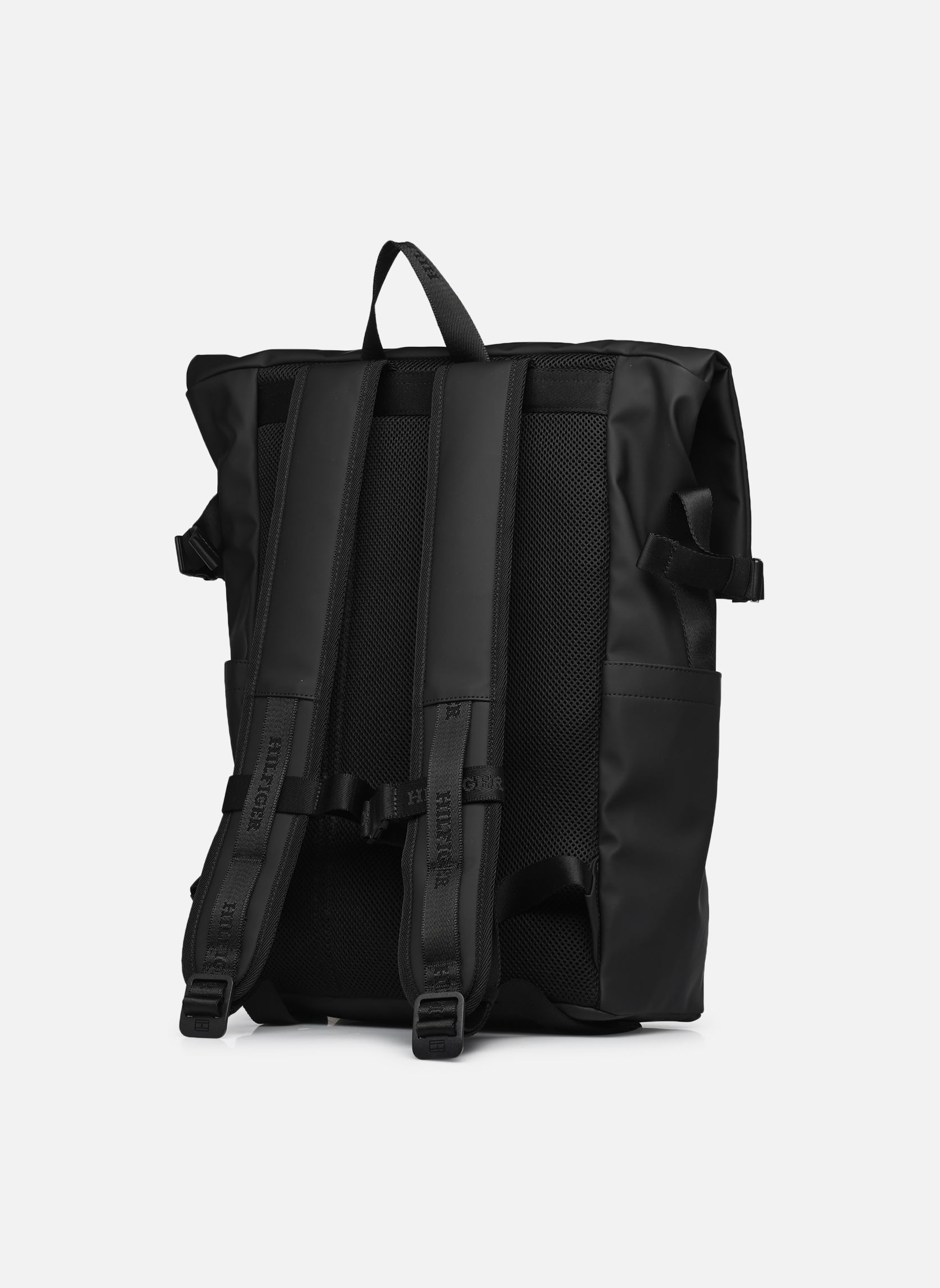 Mochilas TH TPU ROLLTOP BACKP hombre negro Tommy Hilfiger Mochilas TH TPU ROLLTOP BACKP hombre negro BLACK