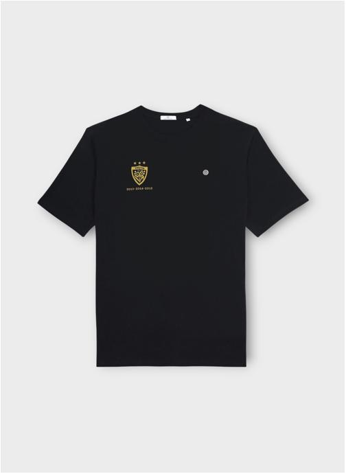 Serge Blanco Tee-shirts RCT homme noir