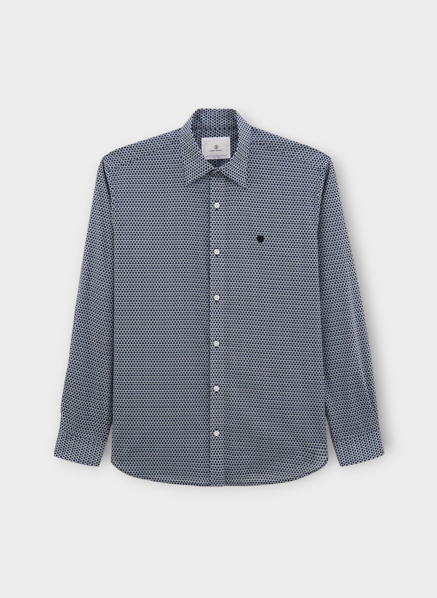Chemises bleu Serge Blanco Chemises bleu Bleu foncé
