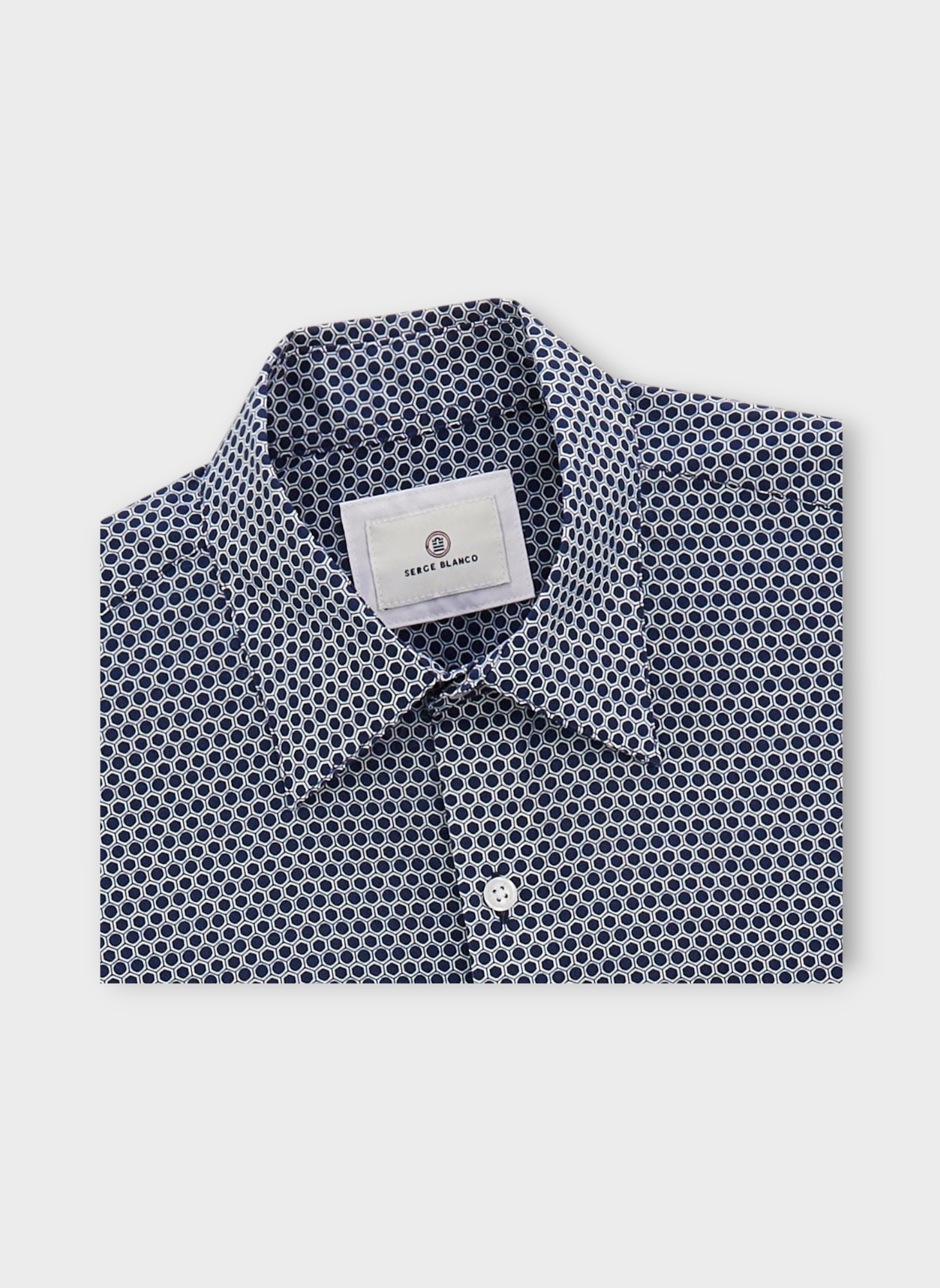 Chemises bleu Serge Blanco Chemises bleu Bleu foncé
