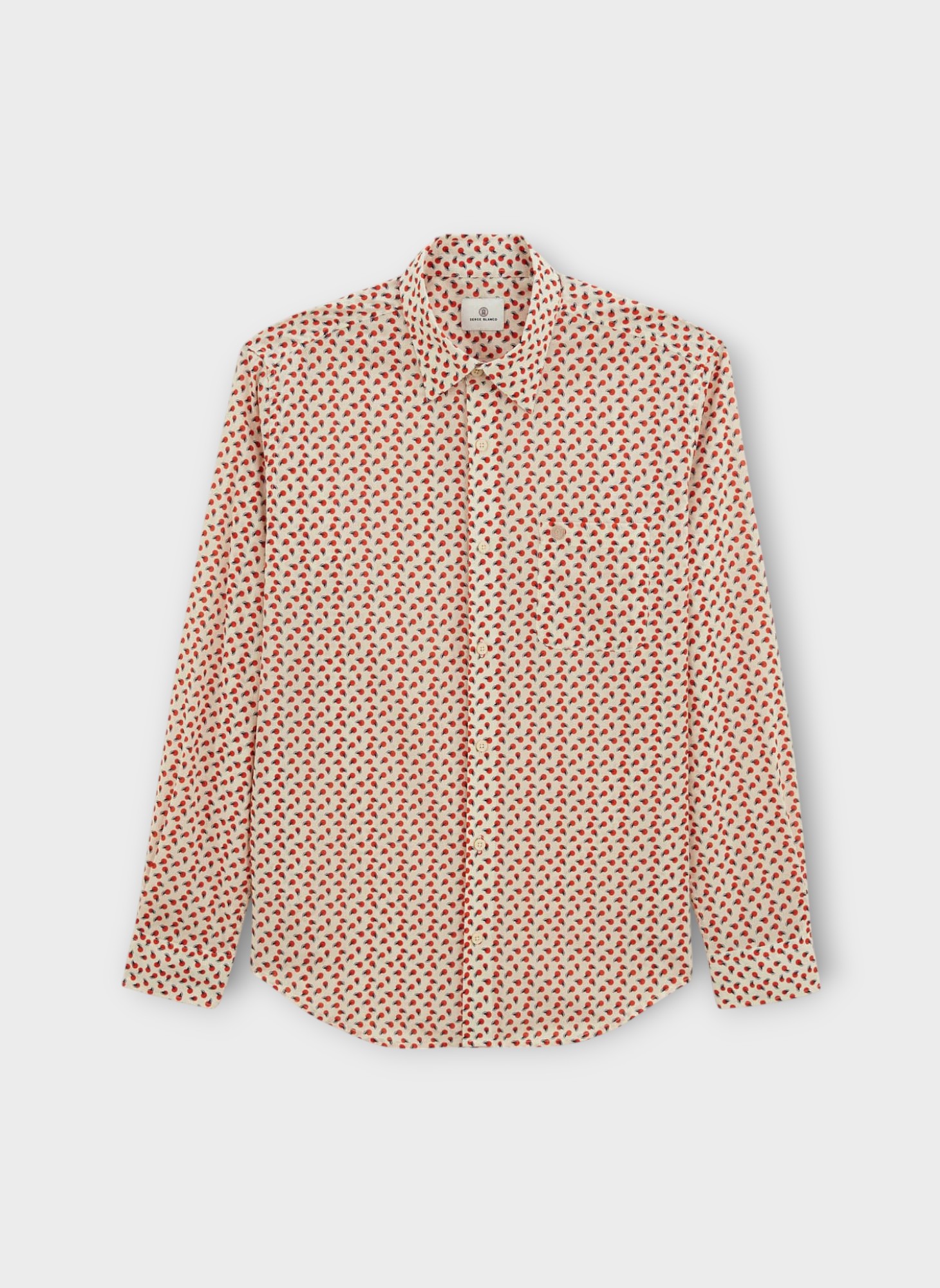 Chemises Charles homme rouge Serge Blanco Chemises Charles homme rouge Rouge