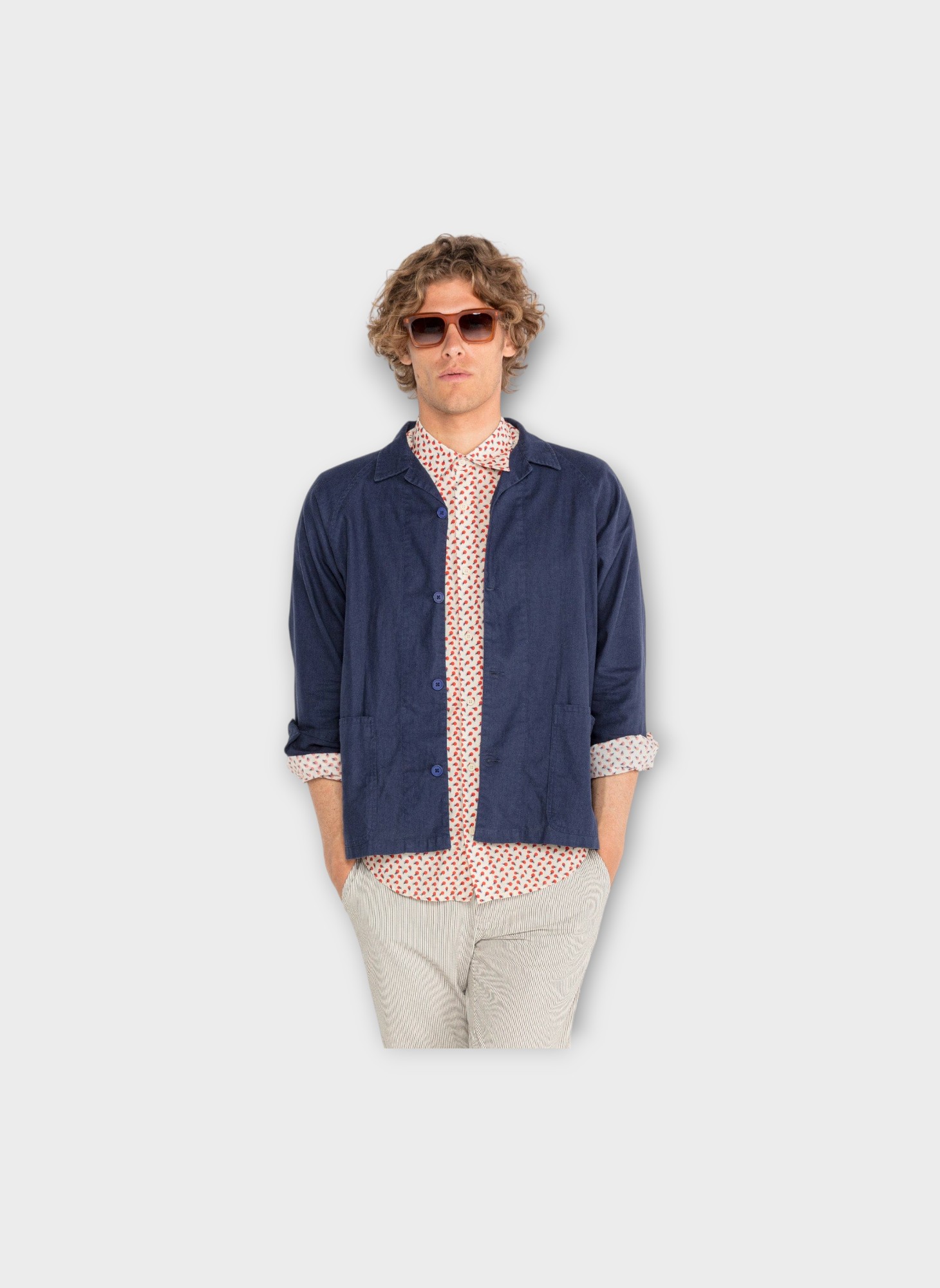 Chemises Charles homme rouge Serge Blanco Chemises Charles homme rouge Rouge