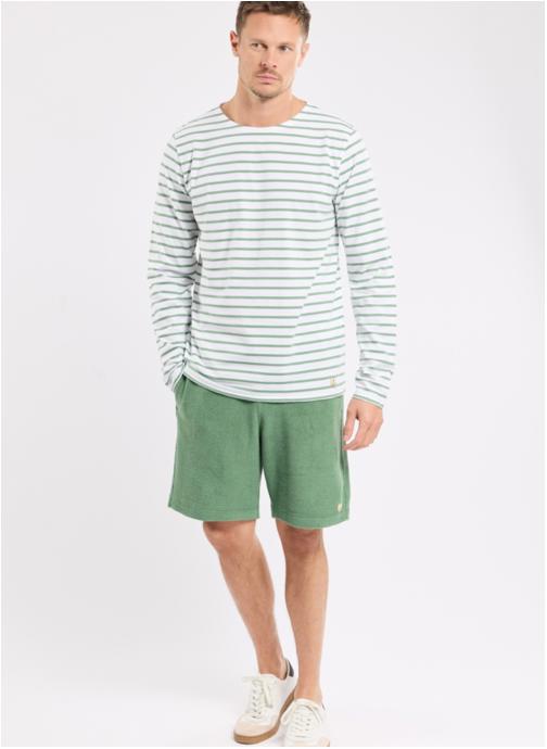 Armor Lux Shorts Short 73112 ivy homme vert