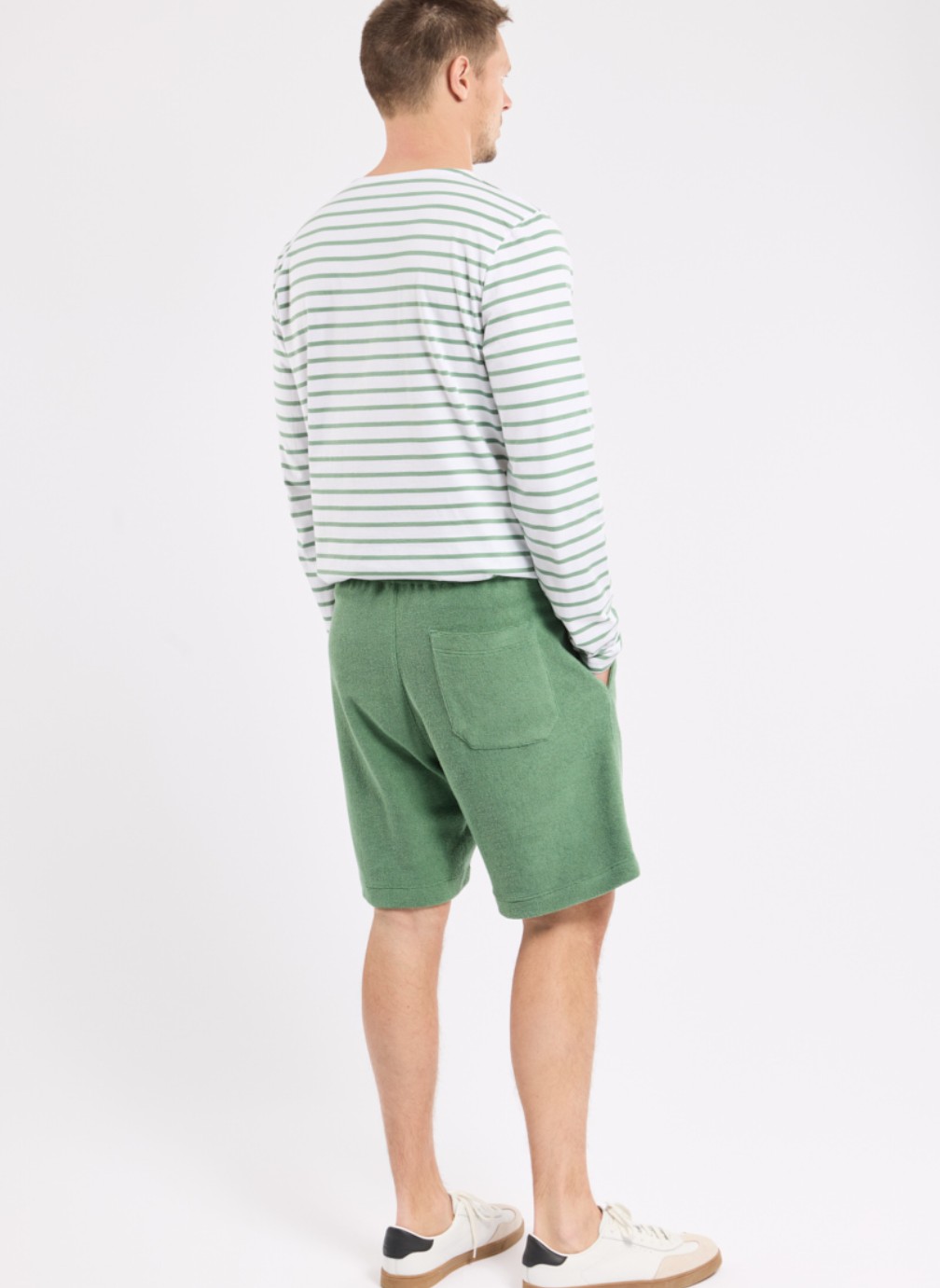 Shorts Short 73112 ivy homme vert Armor Lux Shorts Short 73112 ivy homme vert Vert