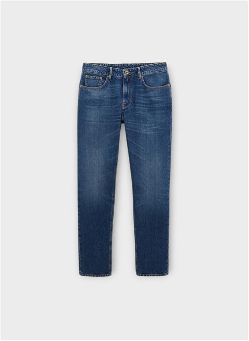 Serge Blanco Jeans droit 331 homme bleu