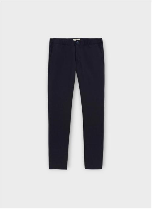 Serge Blanco Pantalons droits 549 homme bleu