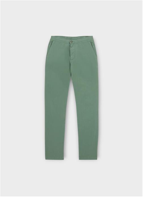 Serge Blanco Pantalons droits vert