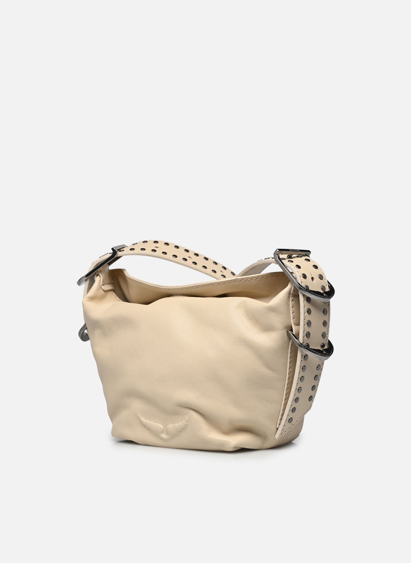 Bandolera Baby Jane Leather Studs mujer blanco Zadig & Voltaire Bandolera Baby Jane Leather Studs mujer blanco FLASH