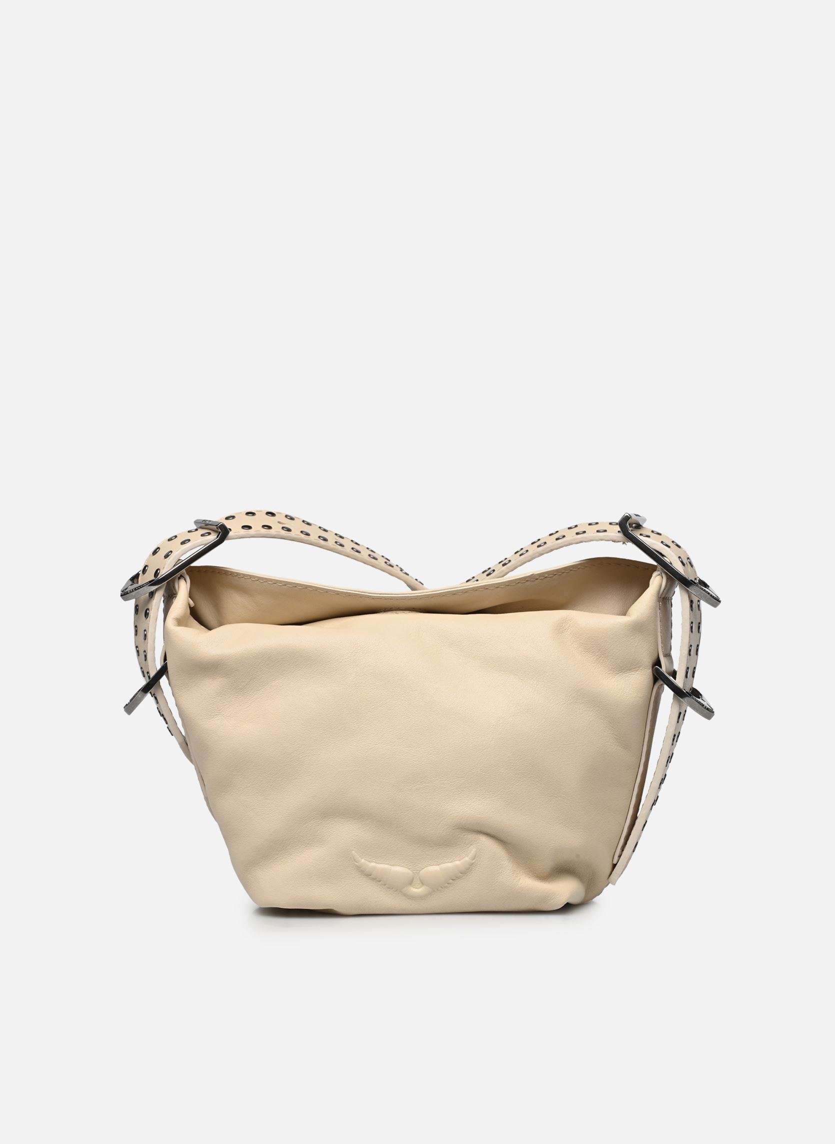 Bandolera Baby Jane Leather Studs mujer blanco Zadig & Voltaire Bandolera Baby Jane Leather Studs mujer blanco FLASH