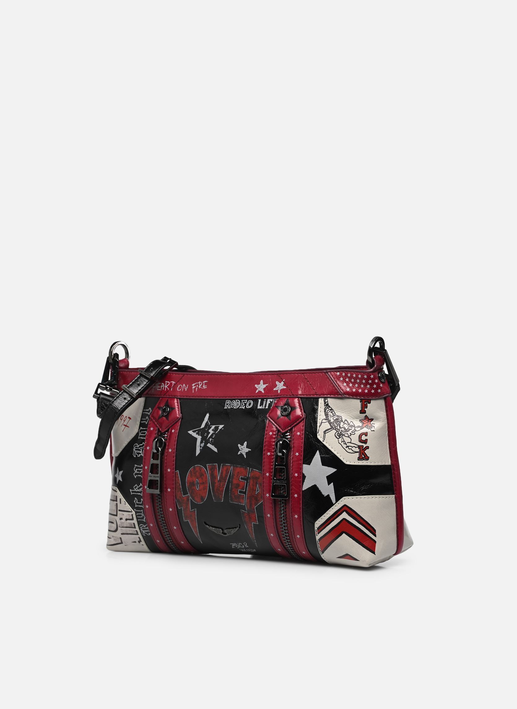 Umhängetaschen Sunny Moody Punk damen schwarz Zadig & Voltaire Umhängetaschen Sunny Moody Punk damen schwarz BLACK