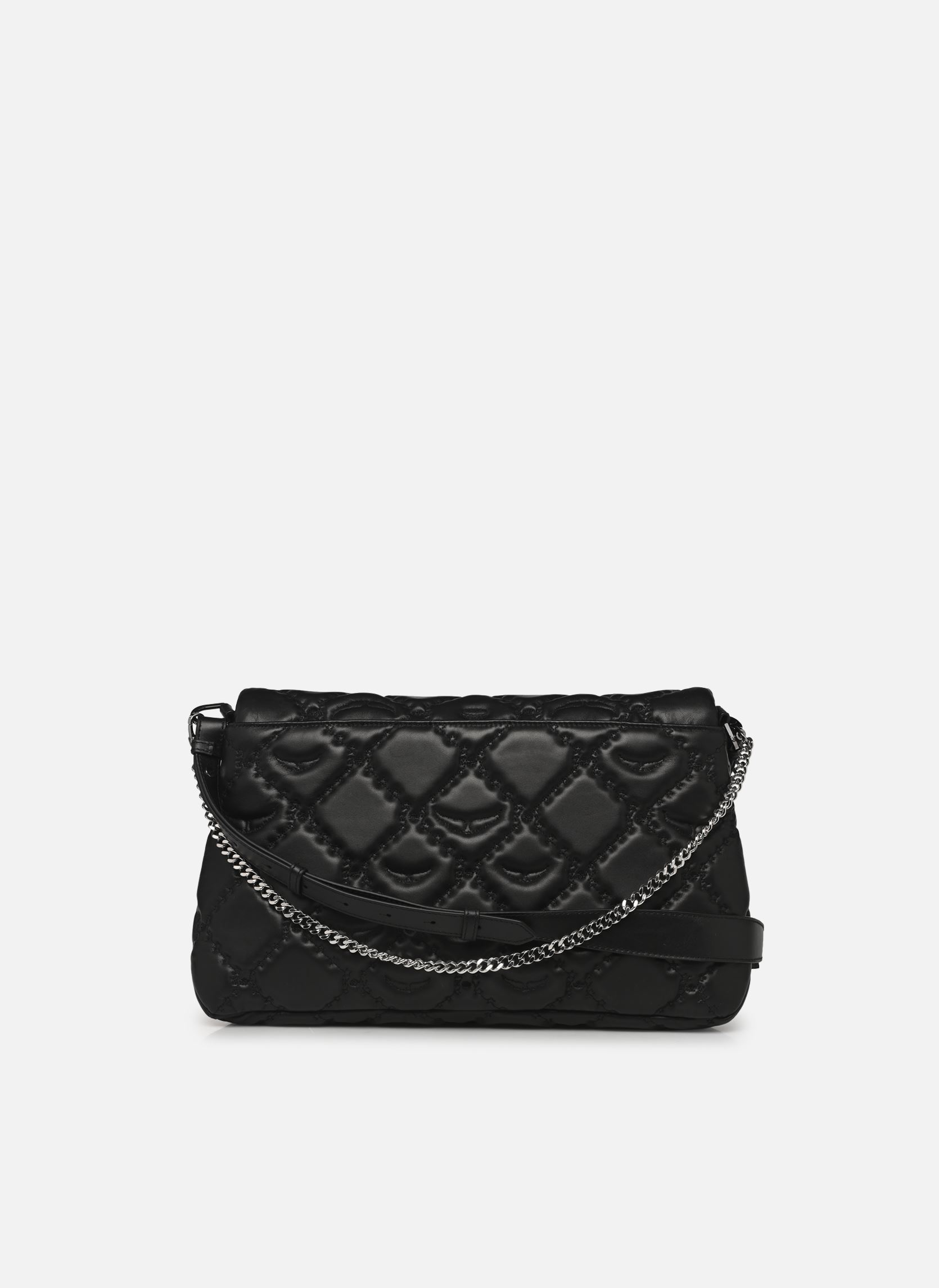 Umhängetaschen Rocky Xl Quilted Monogram damen schwarz Zadig & Voltaire Umhängetaschen Rocky Xl Quilted Monogram damen schwarz BLACK