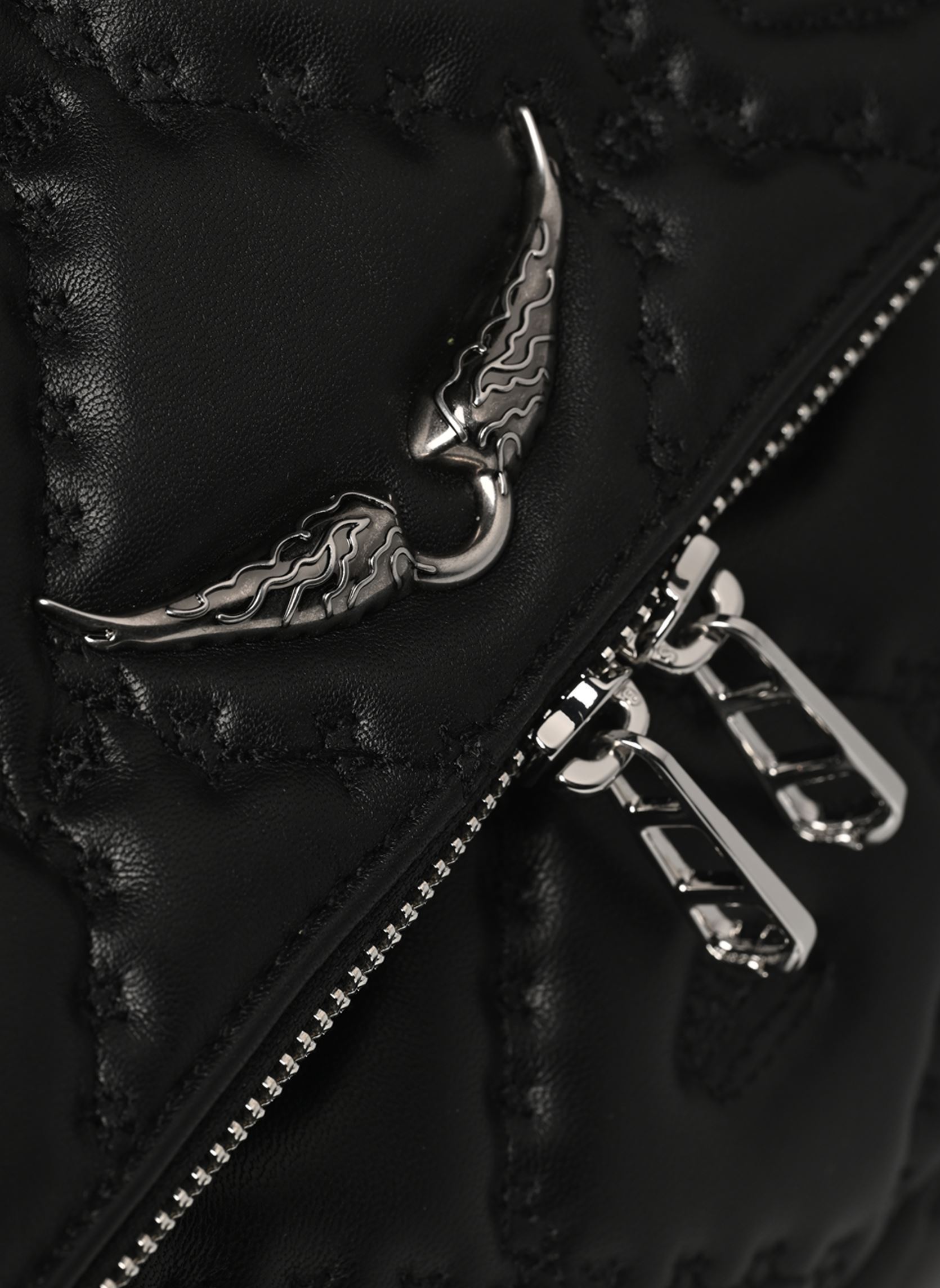 Umhängetaschen Rocky Xl Quilted Monogram damen schwarz Zadig & Voltaire Umhängetaschen Rocky Xl Quilted Monogram damen schwarz BLACK