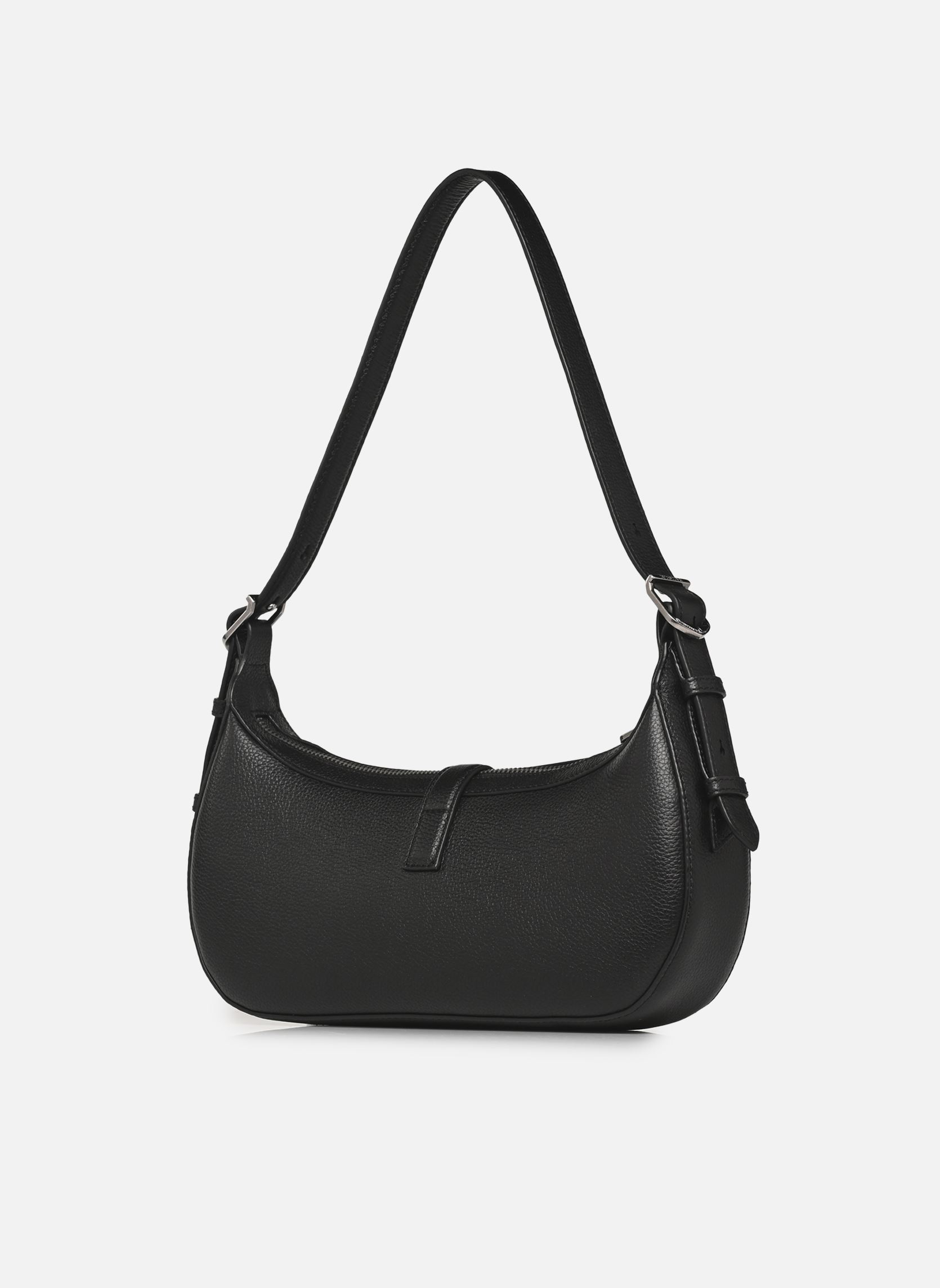 Schoudertassen Moonrise Grained Leather dames zwart Zadig & Voltaire Schoudertassen Moonrise Grained Leather dames zwart BLACK
