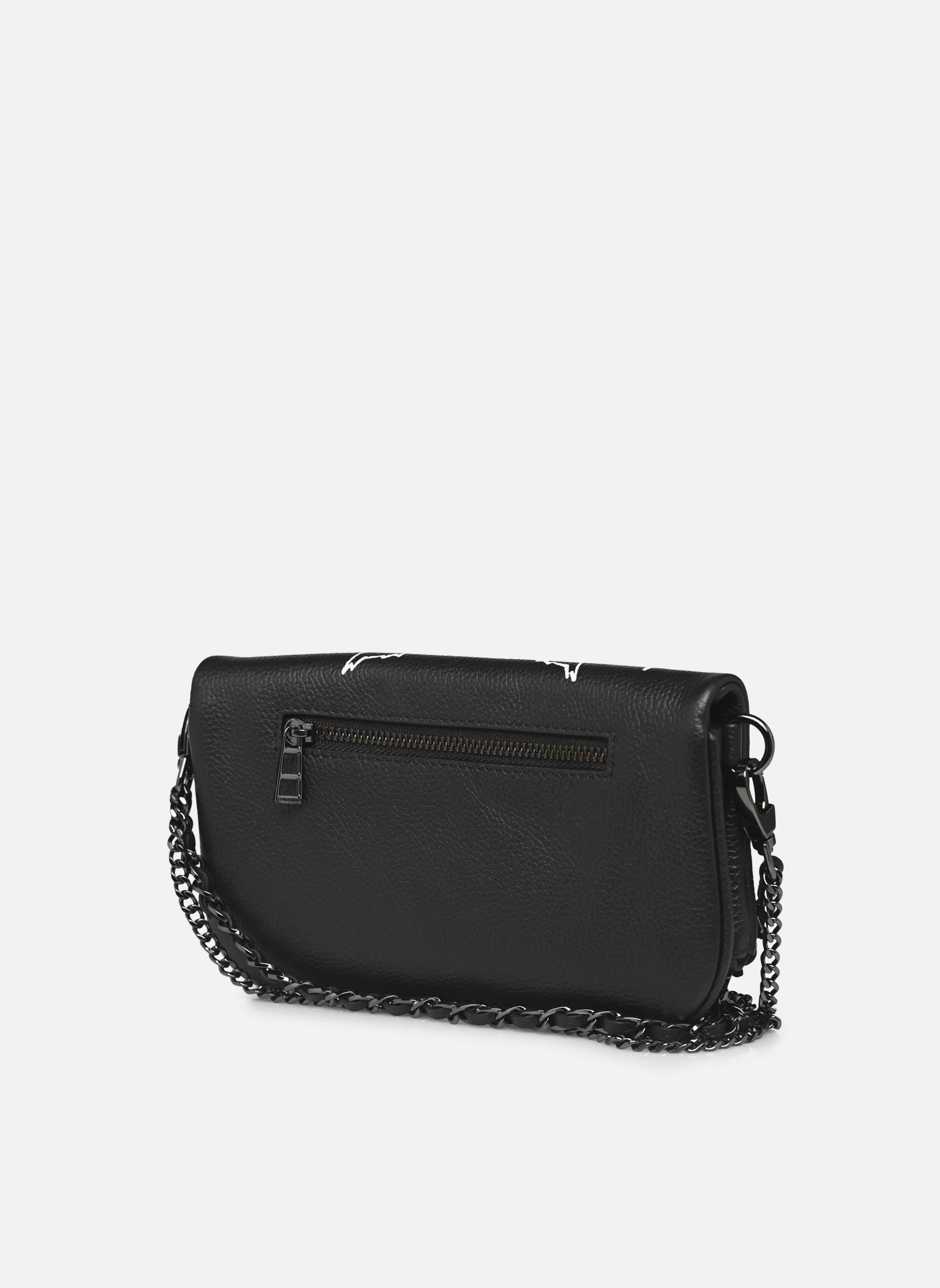 Umhängetaschen Rock Nano Grained Leather Punk damen schwarz Zadig & Voltaire Umhängetaschen Rock Nano Grained Leather Punk damen schwarz BLACK