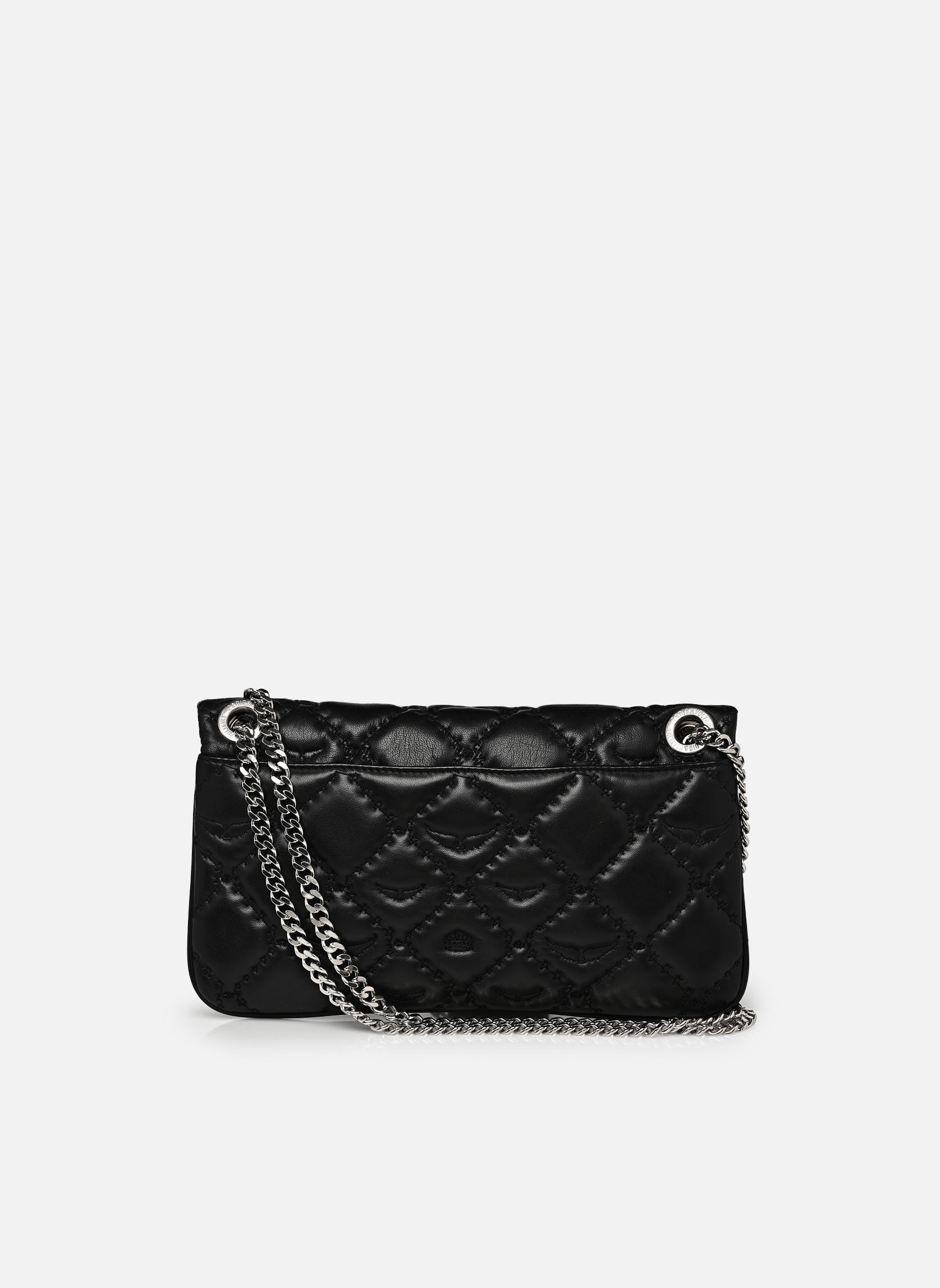 Sacs bandoulière Rock Ii Quilted Monogram femme noir Zadig & Voltaire Sacs bandoulière Rock Ii Quilted Monogram femme noir BLACK