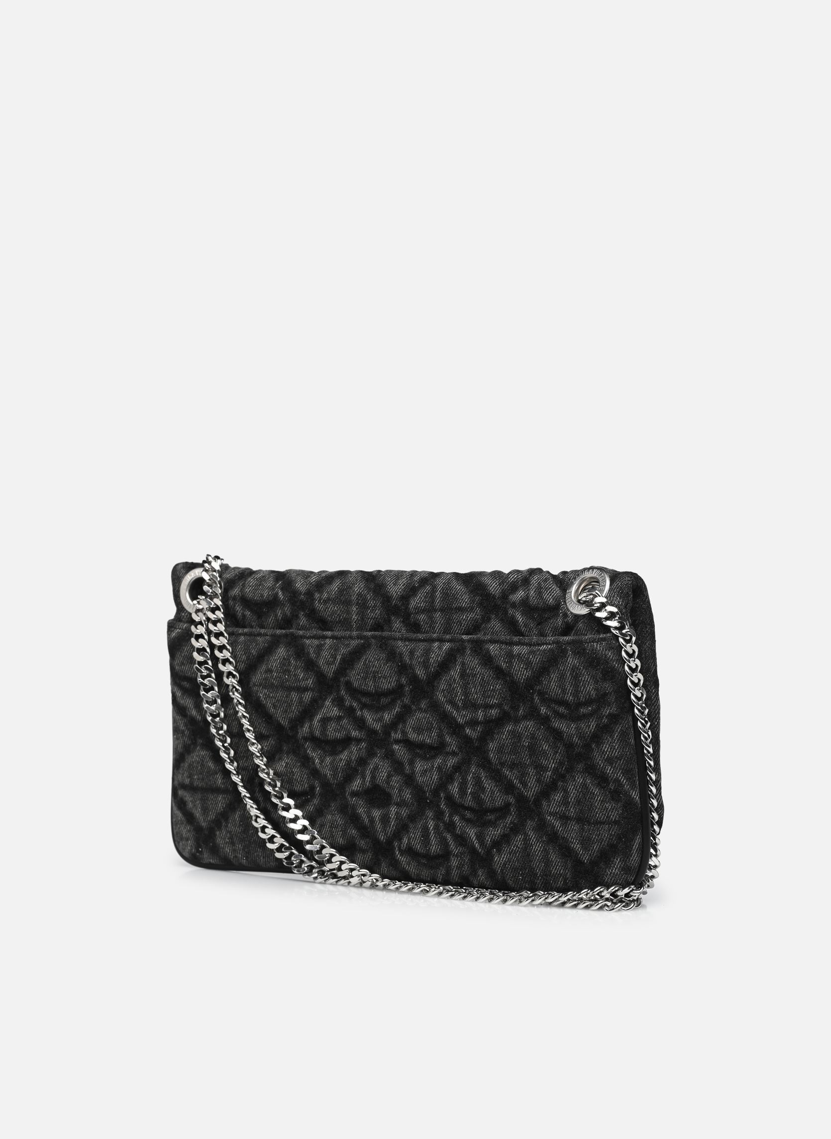 Umhängetaschen Rock Ii Denim Monogram damen grau Zadig & Voltaire Umhängetaschen Rock Ii Denim Monogram damen grau ROAD