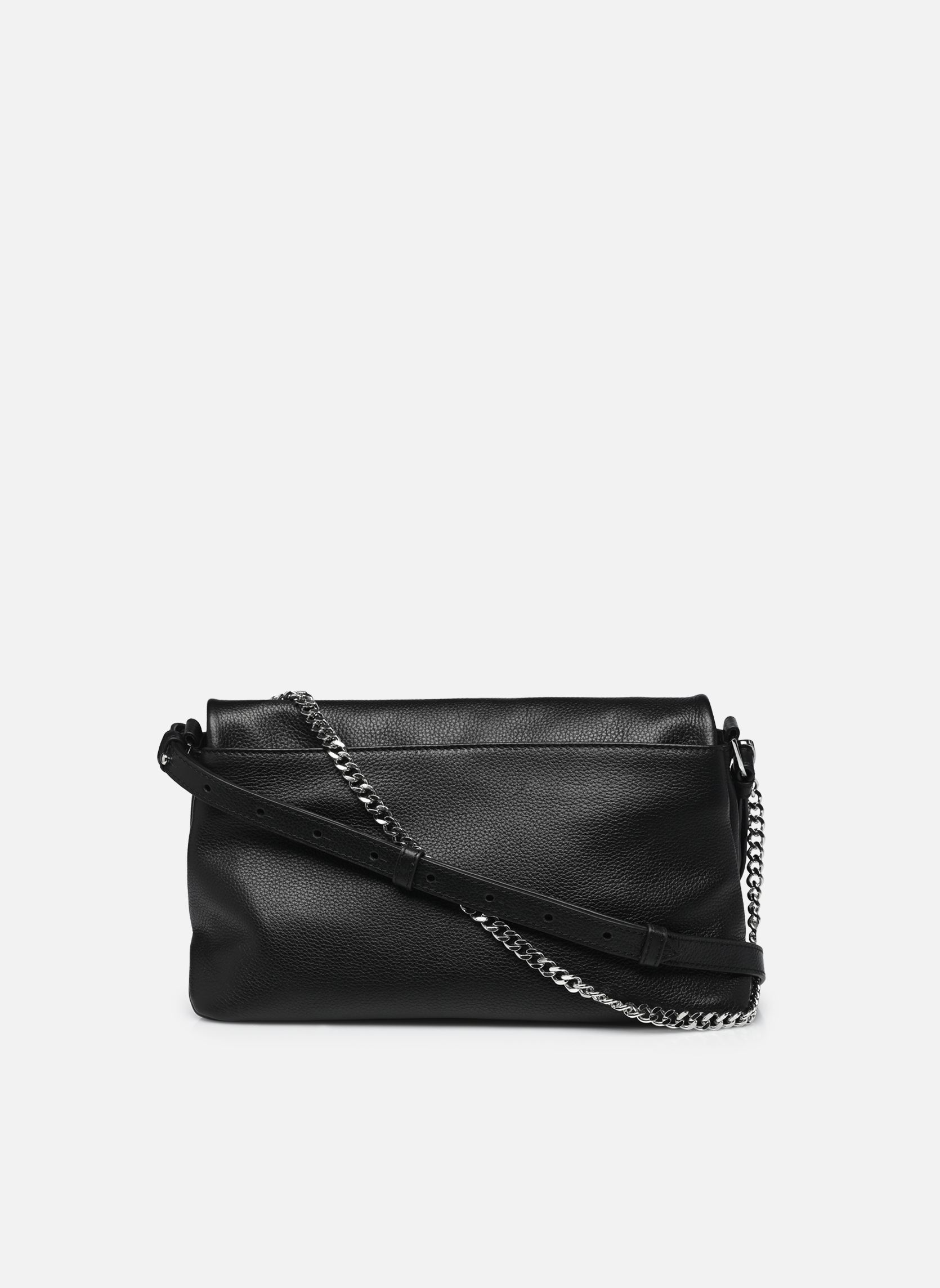 Schoudertassen Rocky Ii Grained Leather dames zwart Zadig & Voltaire Schoudertassen Rocky Ii Grained Leather dames zwart BLACK