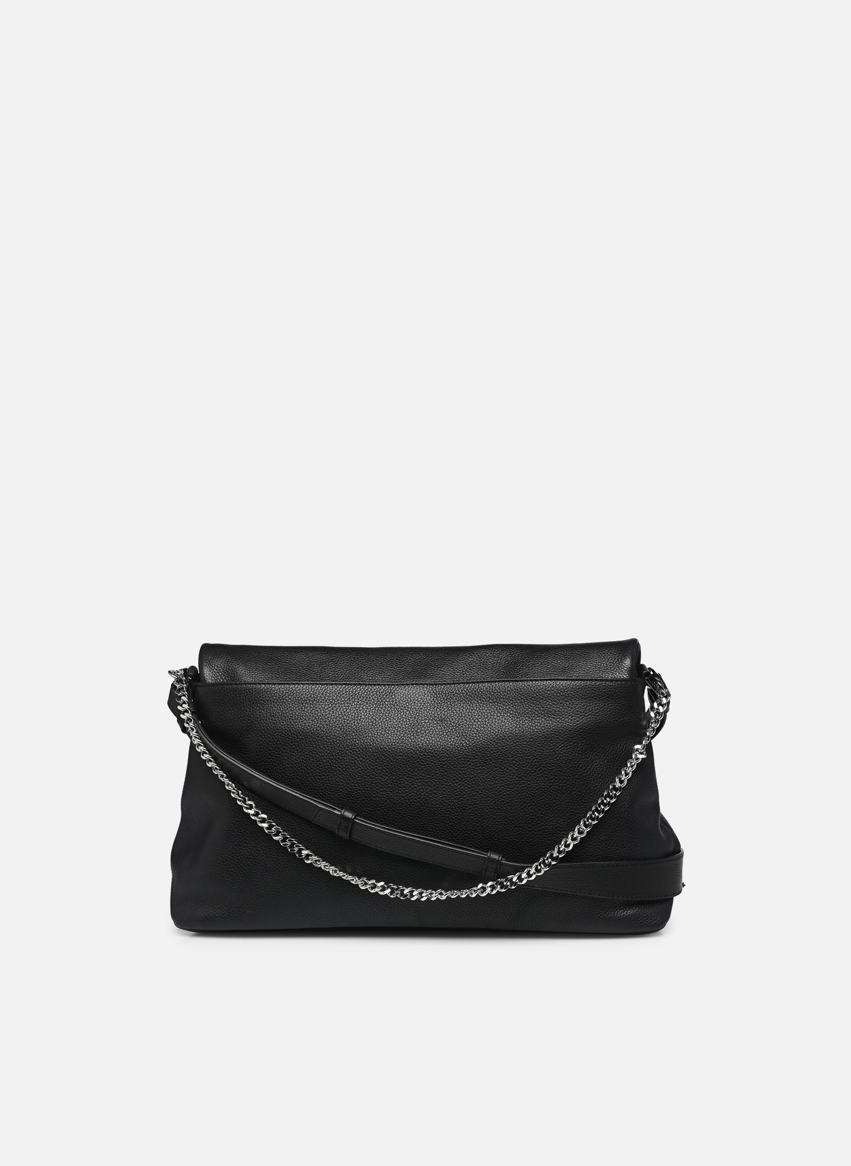 Sacs bandoulière Rocky Xl Grained Leather femme noir Zadig & Voltaire Sacs bandoulière Rocky Xl Grained Leather femme noir BLACK