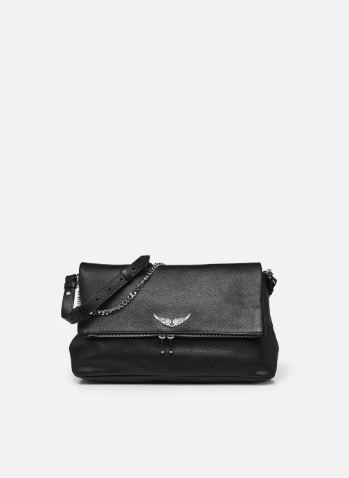 Zadig & Voltaire Sacs bandoulière Rocky Xl Grained Leather femme noir