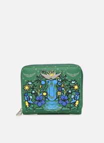 Portemonnees met rits Mini Zv Monogram dames groen