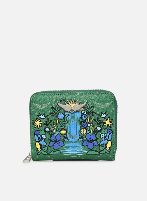 Zadig & Voltaire Portemonnees met rits Mini Zv Monogram dames groen