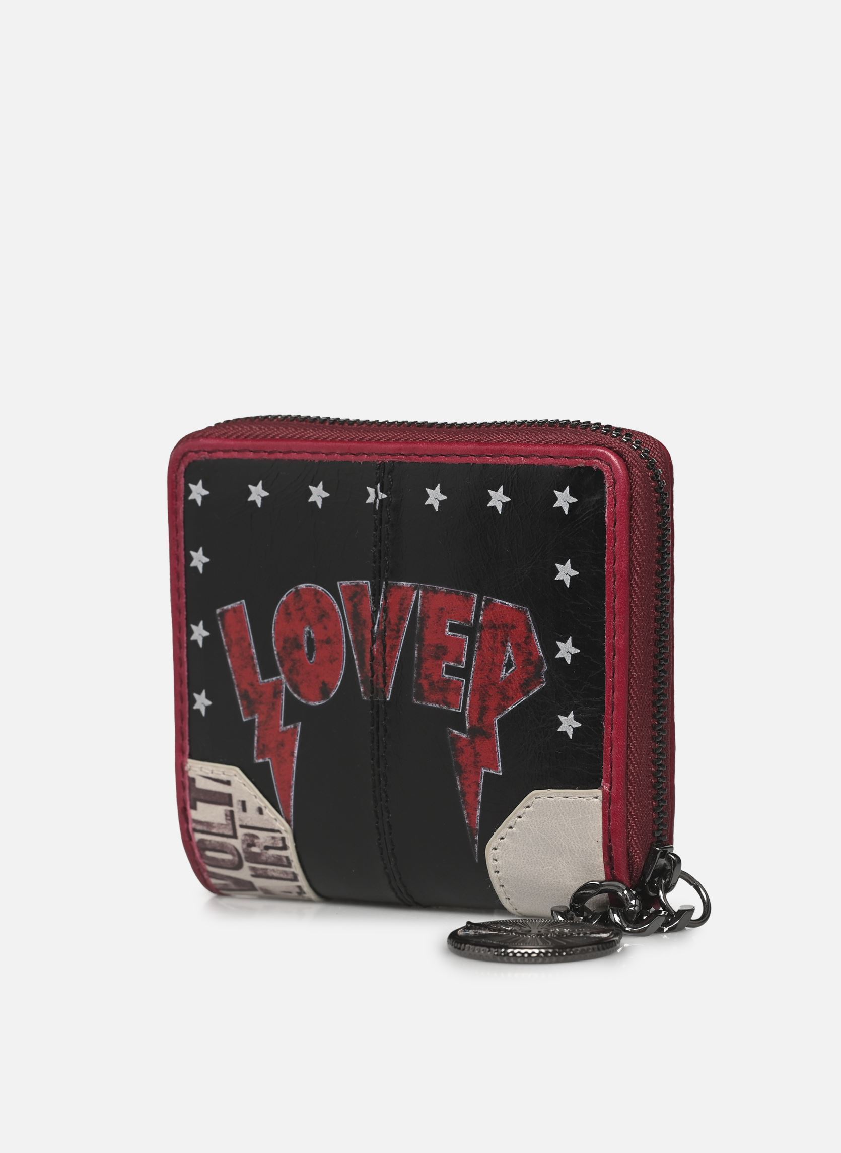 Geldbeutel Sunny Mini Punk damen schwarz Zadig & Voltaire Geldbeutel Sunny Mini Punk damen schwarz BLACK
