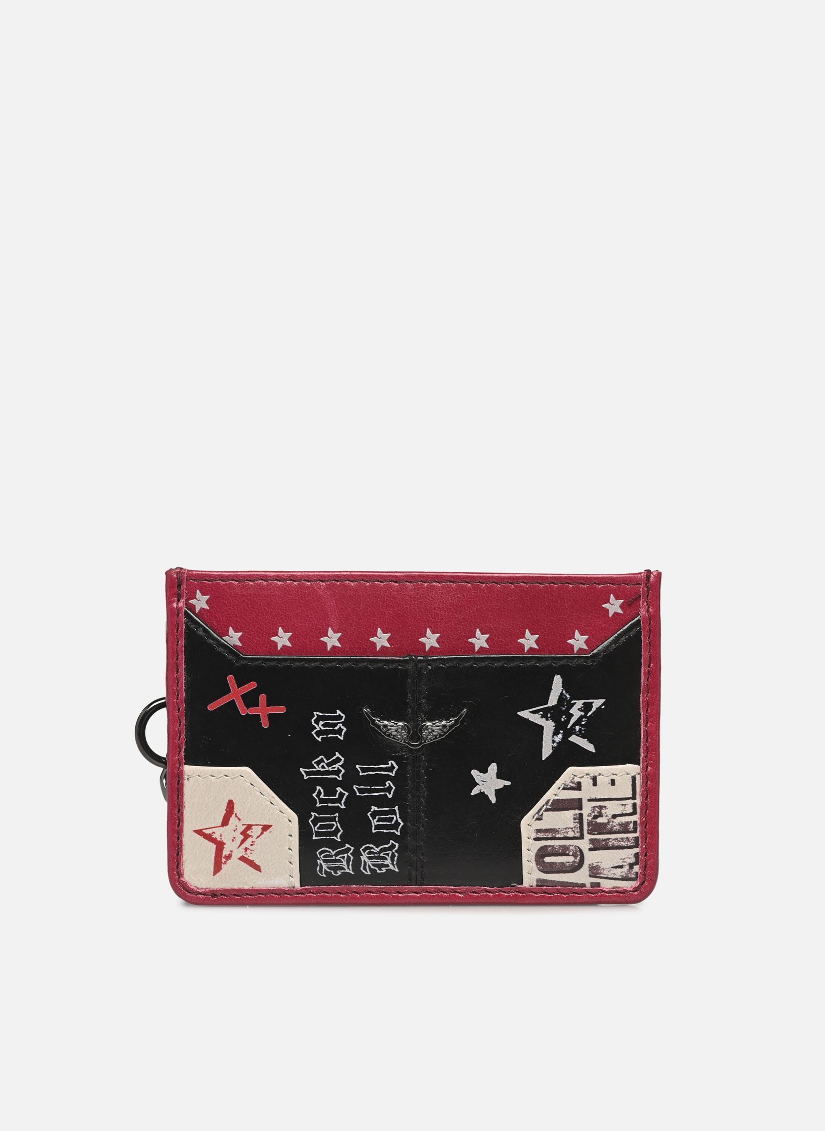 Porta carte di credito Sunny Pass Punk donna nero Zadig & Voltaire Porta carte di credito Sunny Pass Punk donna nero BLACK