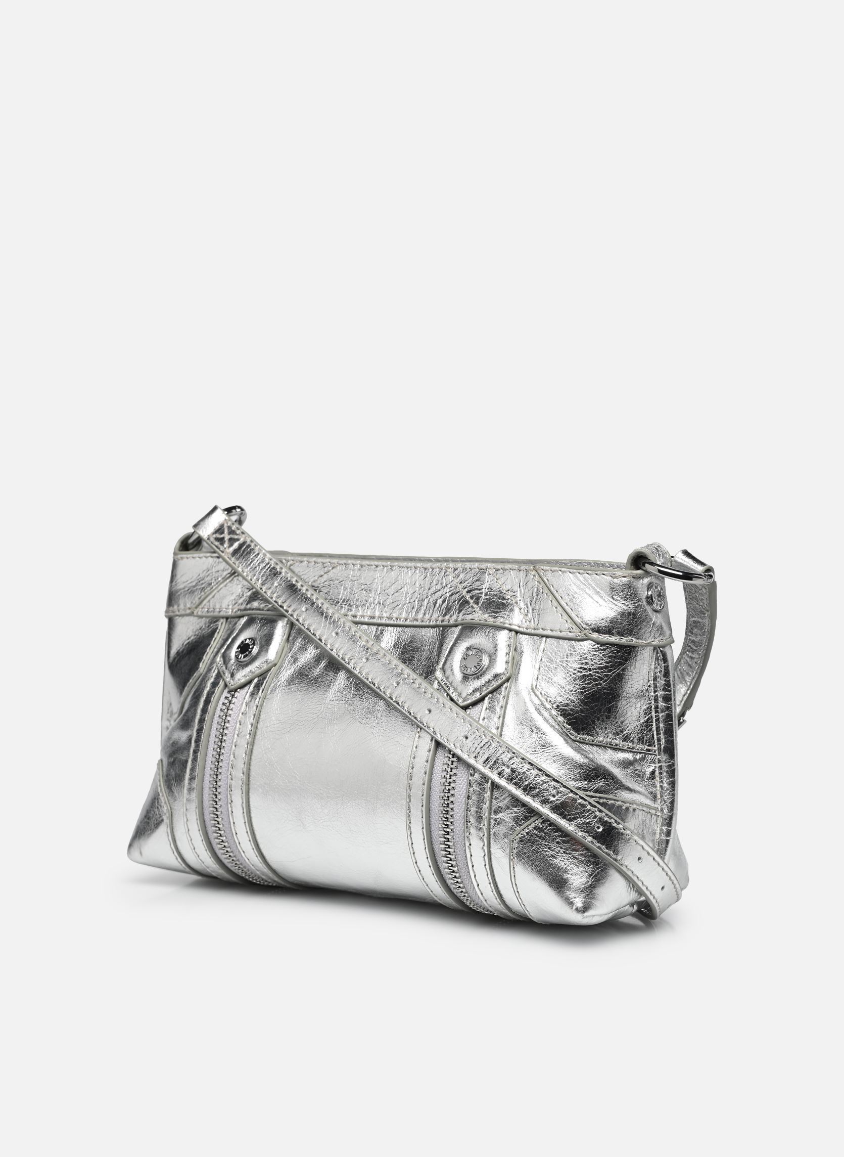 Sacs bandoulière Sunny Mood Vintage Metal femme argent Zadig & Voltaire Sacs bandoulière Sunny Mood Vintage Metal femme argent SILVER