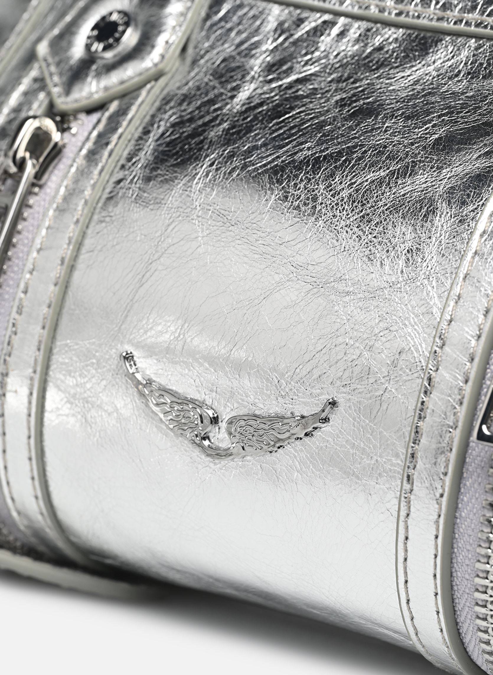 Sacs bandoulière Sunny Mood Vintage Metal femme argent Zadig & Voltaire Sacs bandoulière Sunny Mood Vintage Metal femme argent SILVER