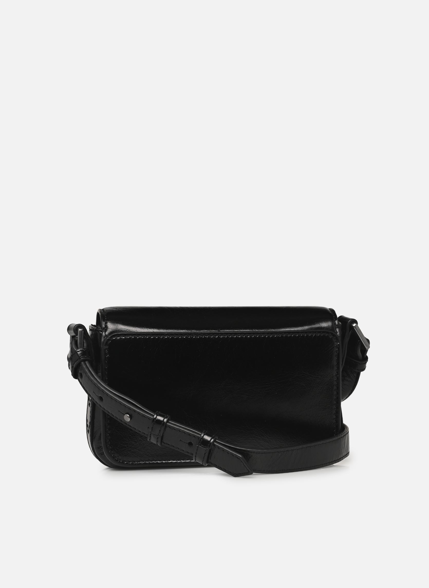 Sacs bandoulière Le Zazi Vintage Patent femme noir Zadig & Voltaire Sacs bandoulière Le Zazi Vintage Patent femme noir BLACK