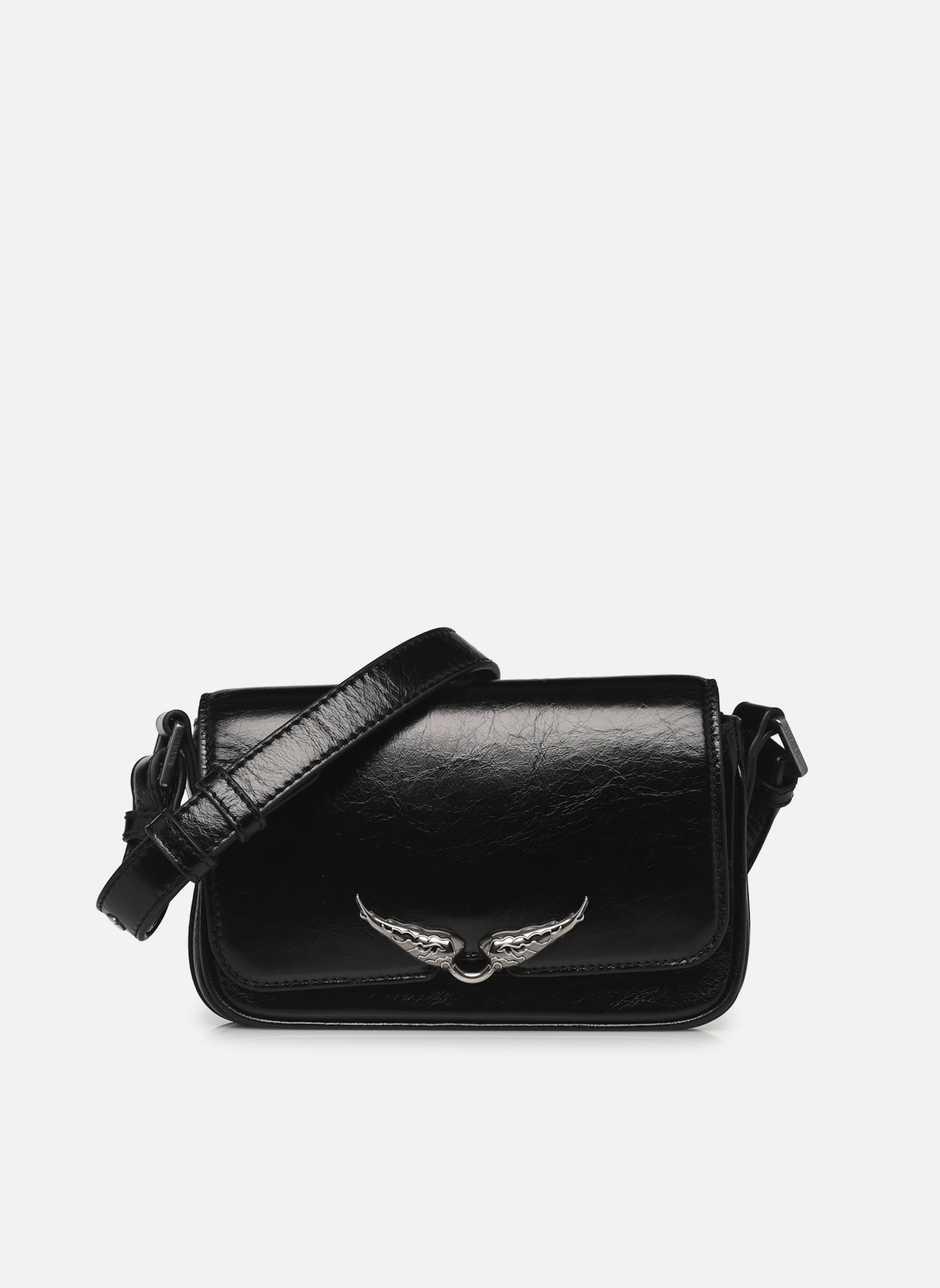 Sacs bandoulière Le Zazi Vintage Patent femme noir Zadig & Voltaire Sacs bandoulière Le Zazi Vintage Patent femme noir BLACK