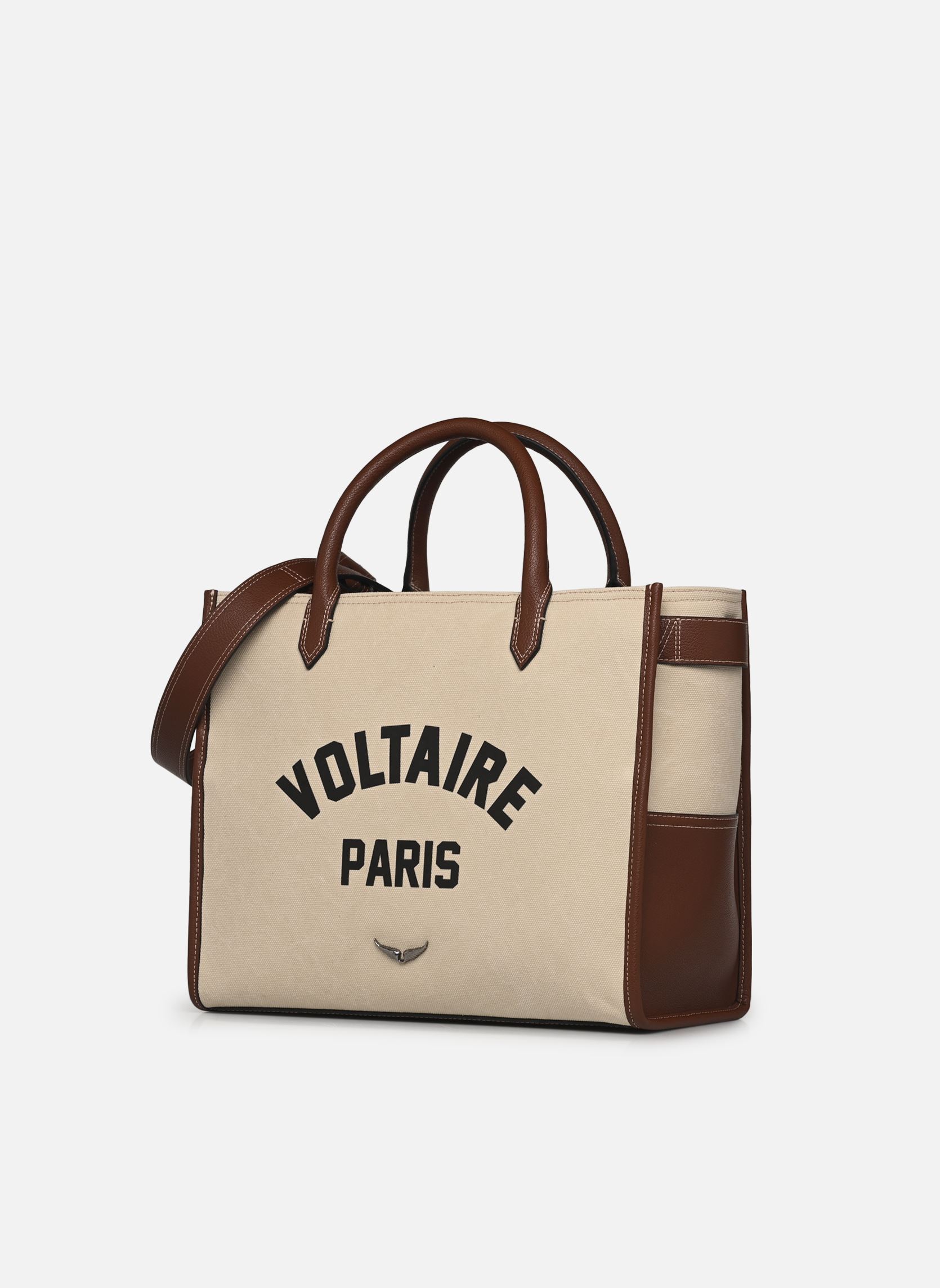 Grote winkelzak Angel Tote Voltaire dames beige Zadig & Voltaire Grote winkelzak Angel Tote Voltaire dames beige FLASH