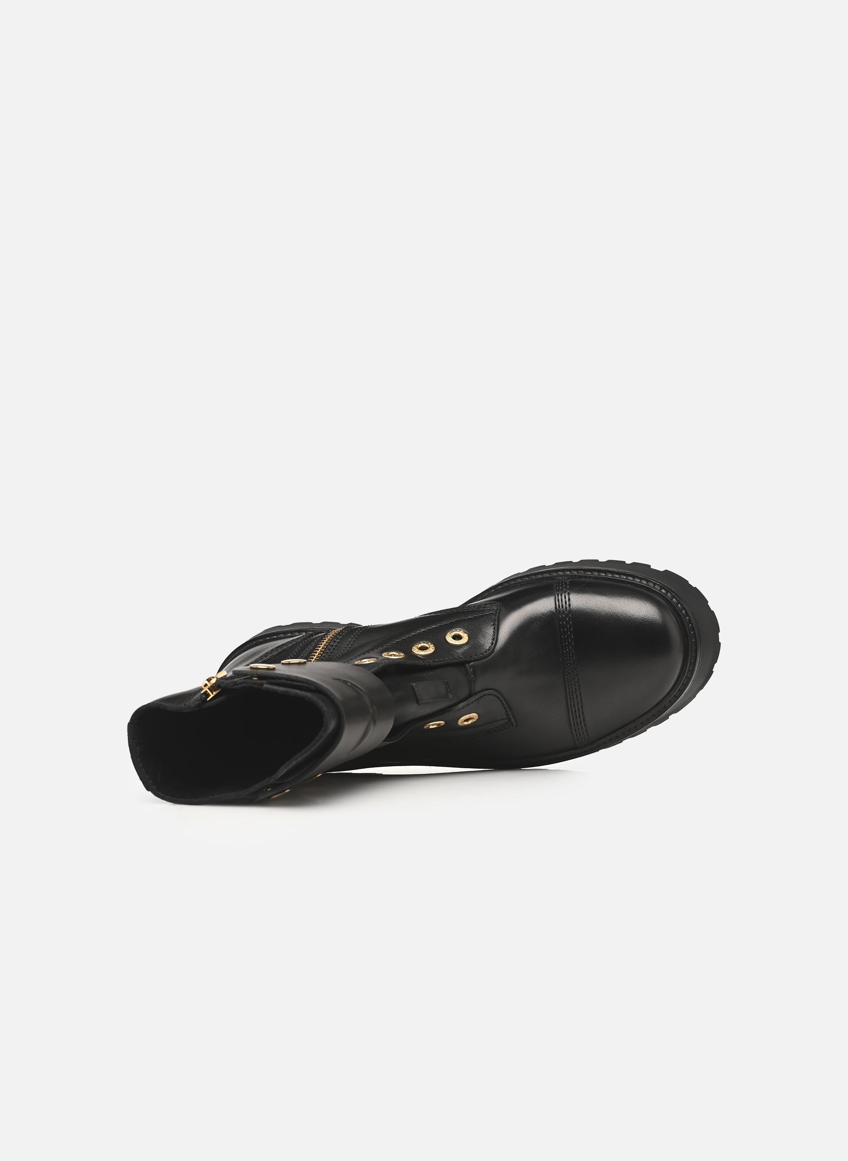 Bottines à lacets Joe Fast Smooth Cowskin femme noir Zadig & Voltaire Bottines à lacets Joe Fast Smooth Cowskin femme noir Black