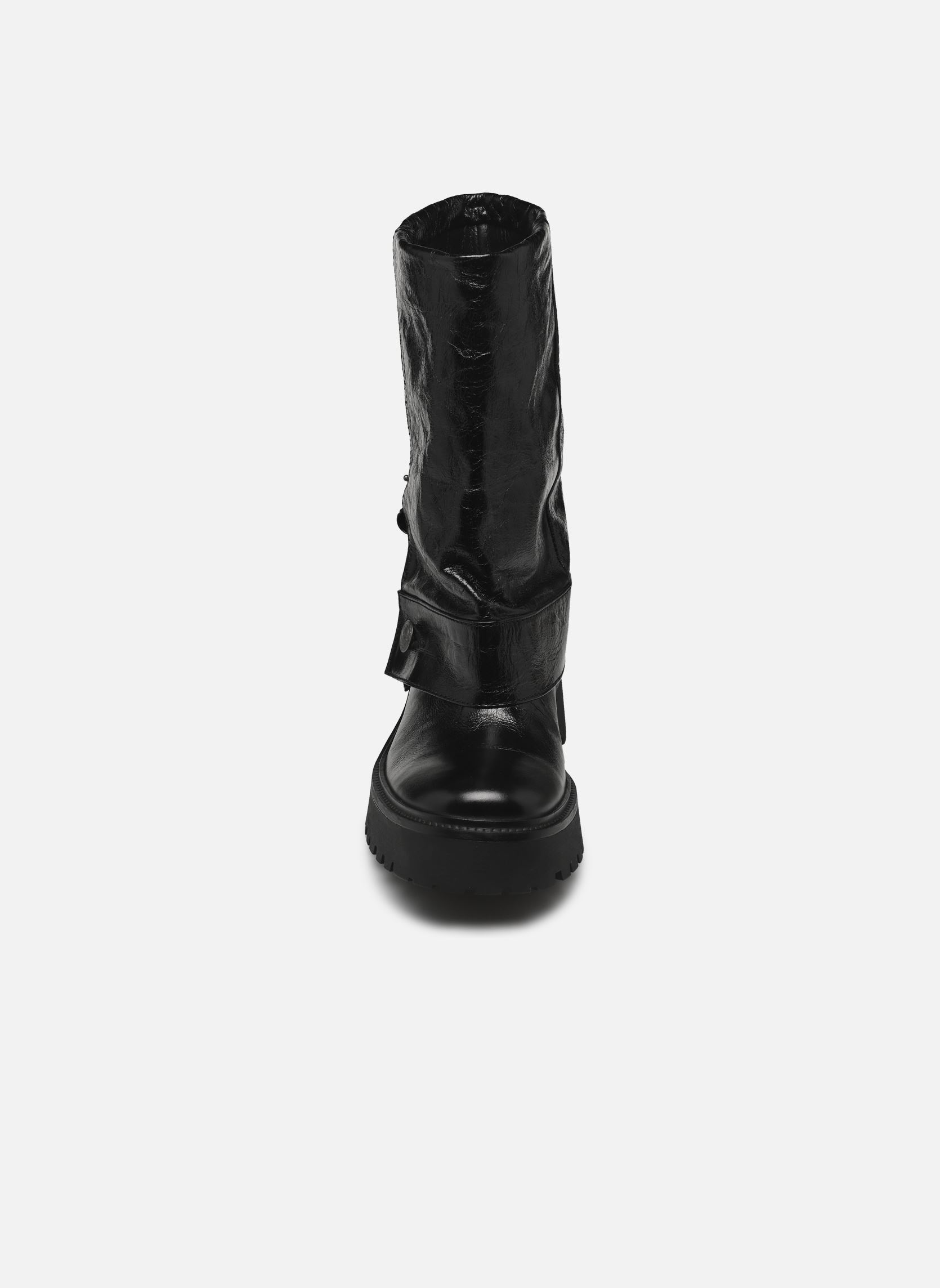 Biker boots Angie Sleeve Vintage Patent dames zwart Zadig & Voltaire Biker boots Angie Sleeve Vintage Patent dames zwart Black