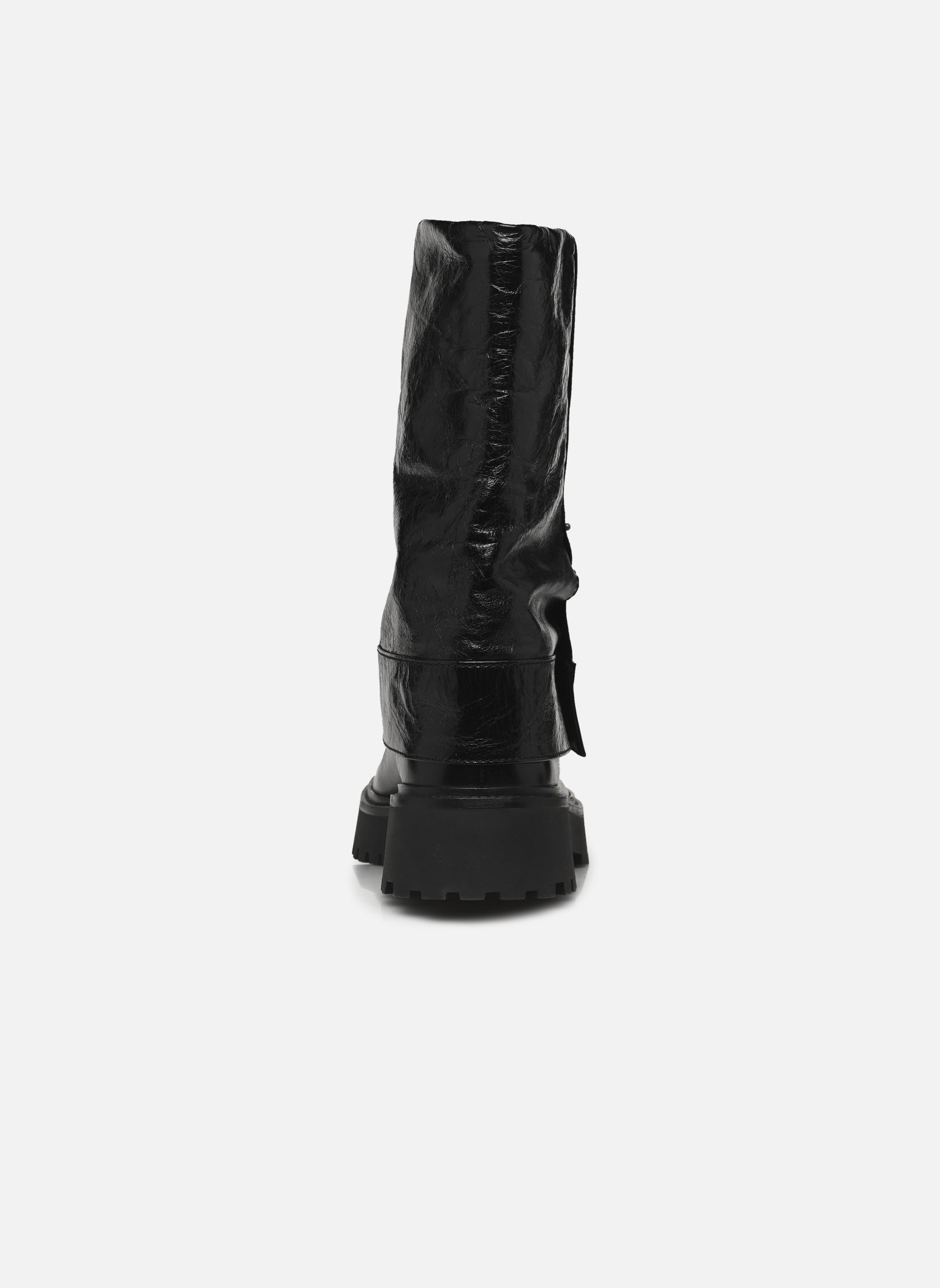 Biker boots Angie Sleeve Vintage Patent dames zwart Zadig & Voltaire Biker boots Angie Sleeve Vintage Patent dames zwart Black