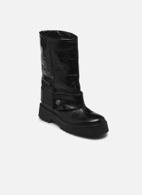 Biker boots Angie Sleeve Vintage Patent dames zwart
