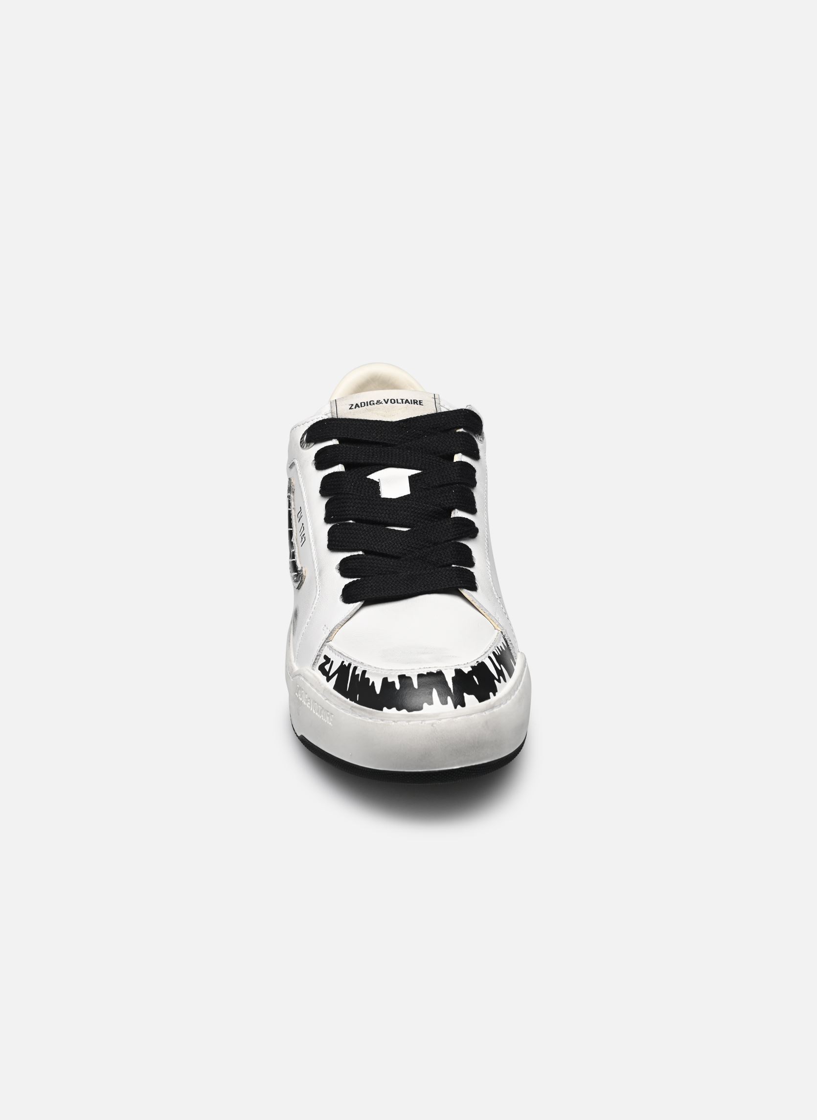 Zapatillas Fly Wings Smooth Cowskin Used mujer blanco Zadig & Voltaire Zapatillas Fly Wings Smooth Cowskin Used mujer blanco WHITE
