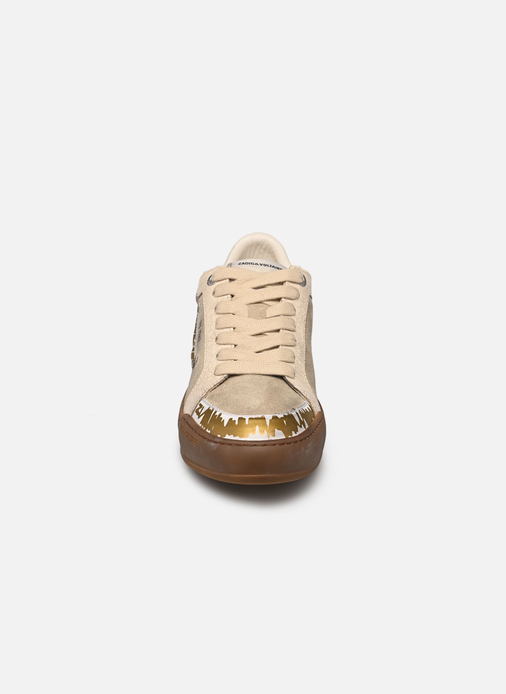 Sneaker Fly Wings Suede Cracked damen beige Zadig & Voltaire Sneaker Fly Wings Suede Cracked damen beige Clay
