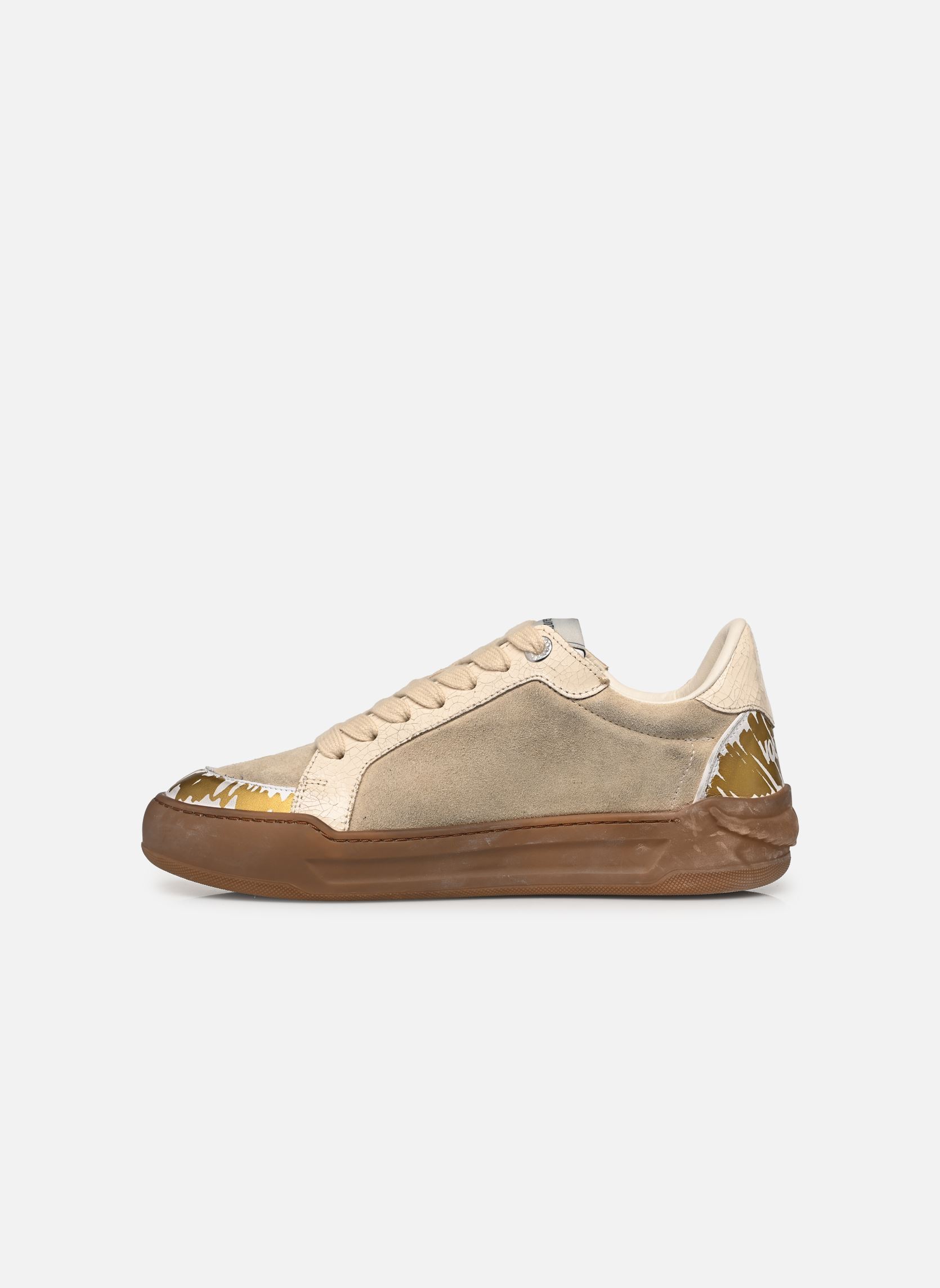 Sneaker Fly Wings Suede Cracked damen beige Zadig & Voltaire Sneaker Fly Wings Suede Cracked damen beige Clay