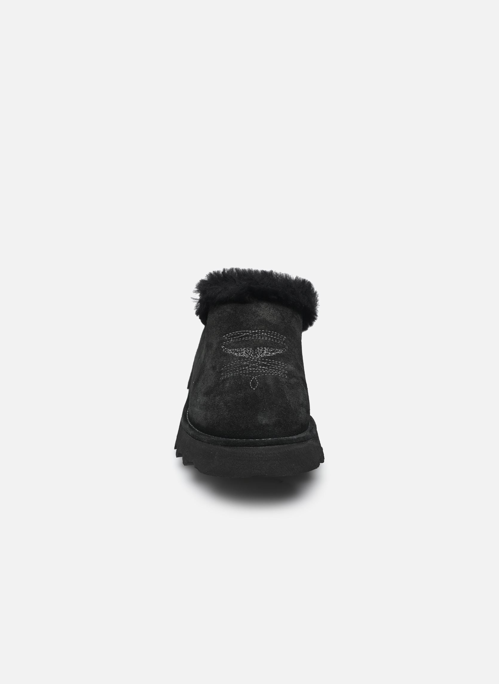 Pantoletten und Clogs Teddy Mule Shearling damen schwarz Zadig & Voltaire Pantoletten und Clogs Teddy Mule Shearling damen schwarz Black
