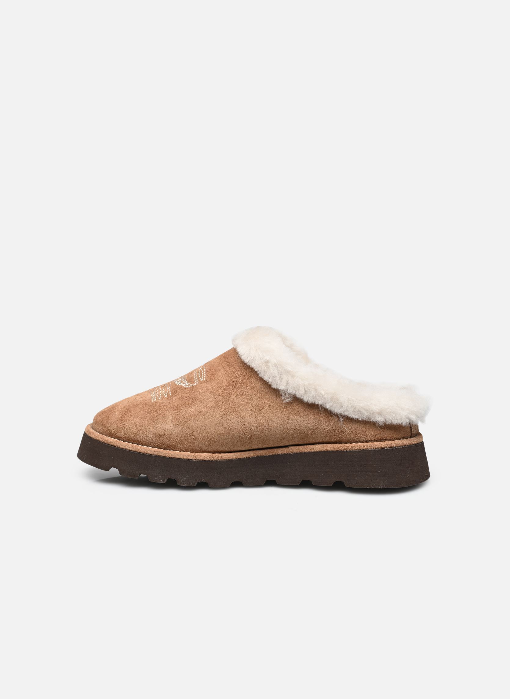 Zuecos y mules Teddy Mule Shearling mujer marrón Zadig & Voltaire Zuecos y mules Teddy Mule Shearling mujer marrón Cognac